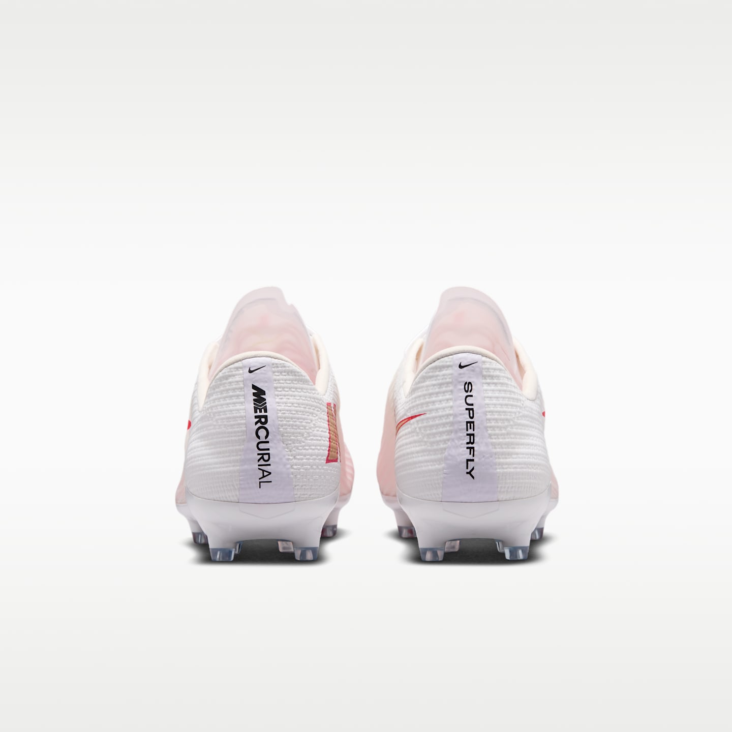Мужские бутсы Nike Mercurial Superfly 11 Pro Artificial-Grass Low-Top Soccer Cleats, цвет: Белый / Яркий малиновый — фото 6