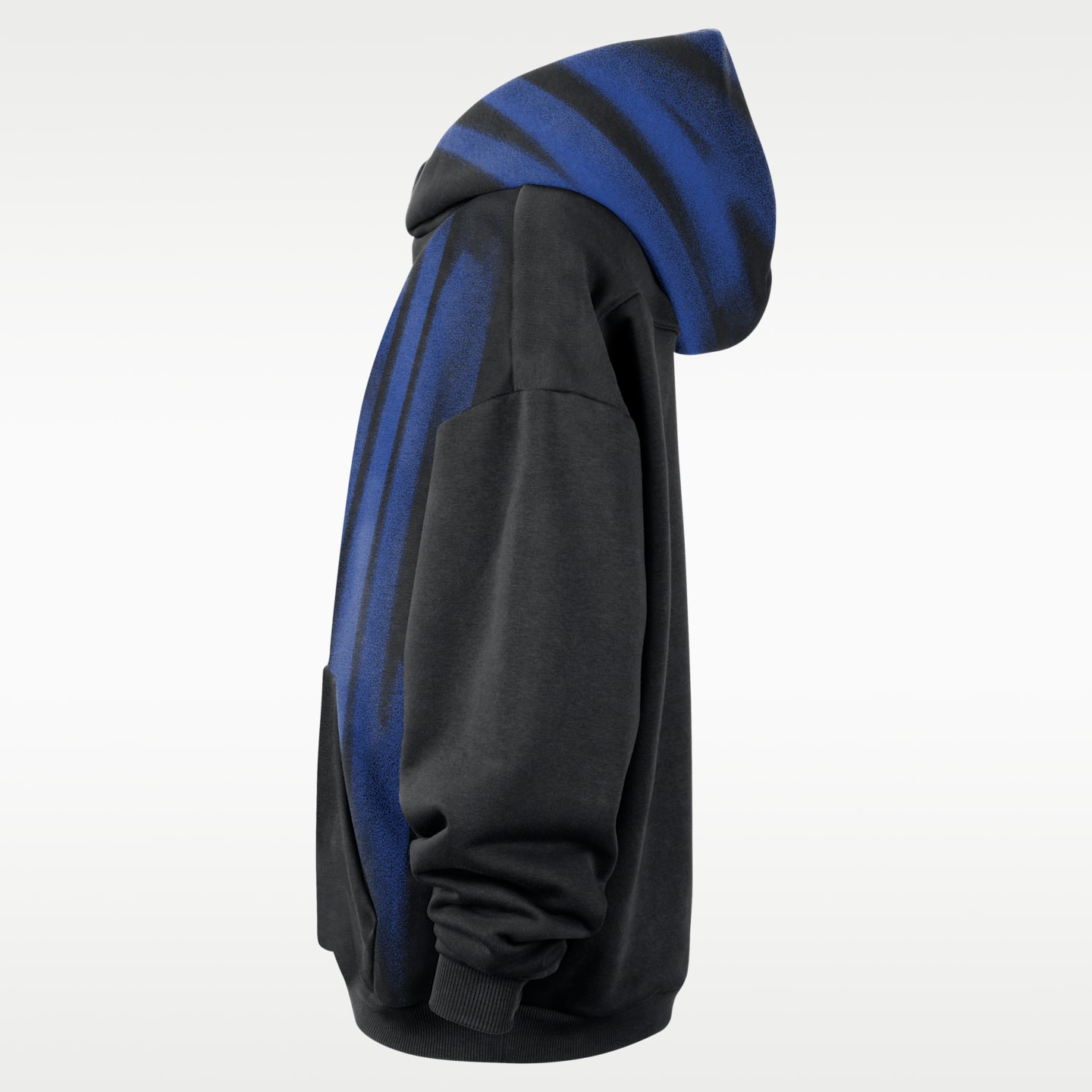 Мужское худи Nike Orlando Magic Standard Issue Therma-FIT Fleece Basketball, цвет: Чёрный / Белый — фото 3