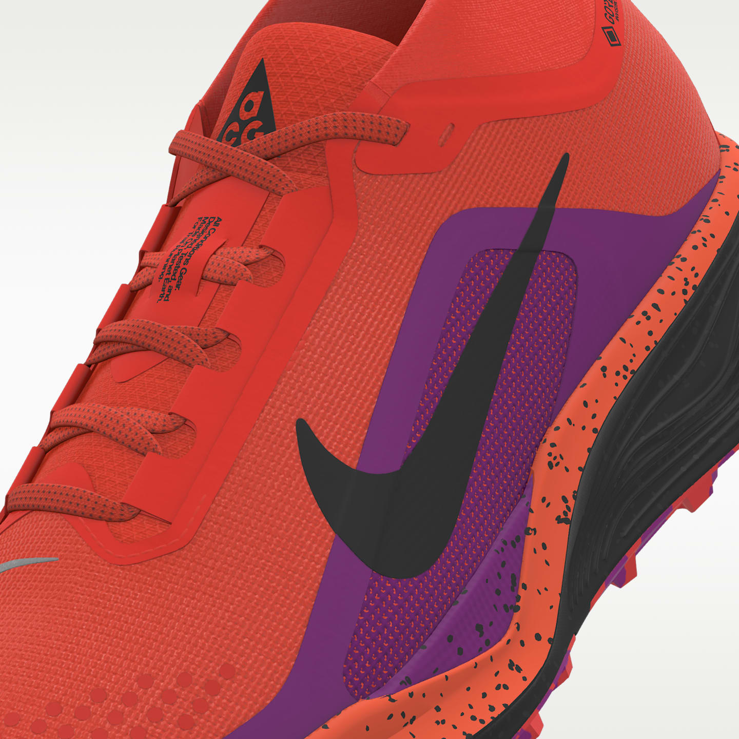 Женские кроссовки Nike ACG Pegasus Trail GORE-TEX By You Waterproof Trail Running, цвет: Разноцветный — фото 7