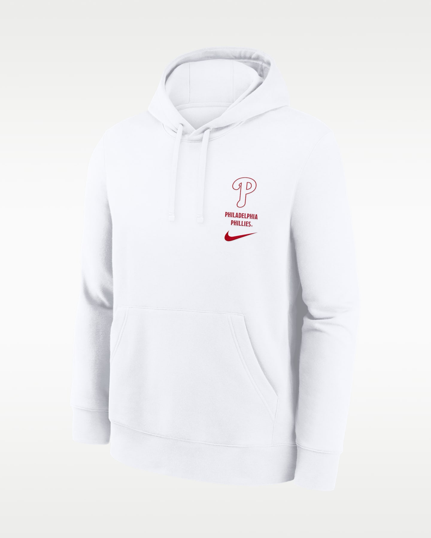 Мужская худи Nike Philadelphia Phillies Minimal Club MLB, цвет: Белый — фото 3