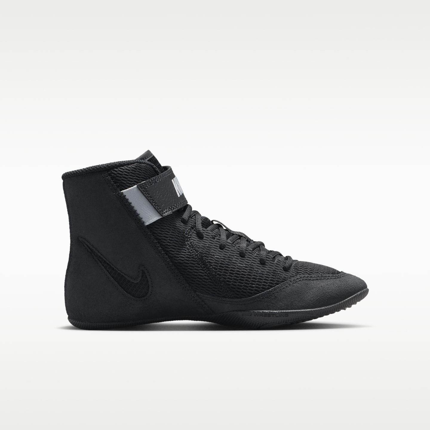Детские кроссовки Nike Speedsweep 8 Wrestling, цвет: Чёрный / Волчий серый — фото 3