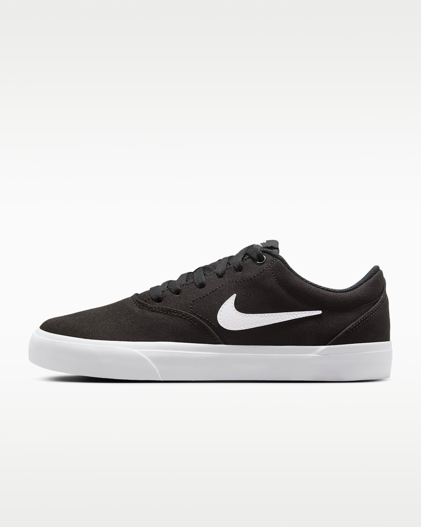 Женские кроссовки Nike Charge Canvas, цвет: Чёрный / Белый — фото 9