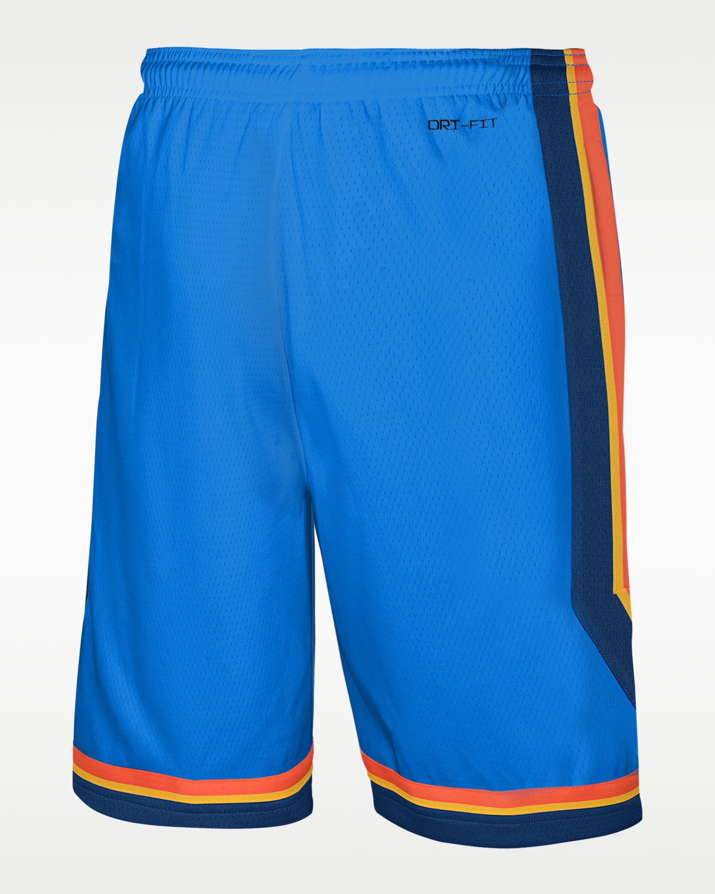Детские баскетбольные шорты Nike Oklahoma City Thunder Swingman Icon Edition, реплика, цвет: Синий — фото 3