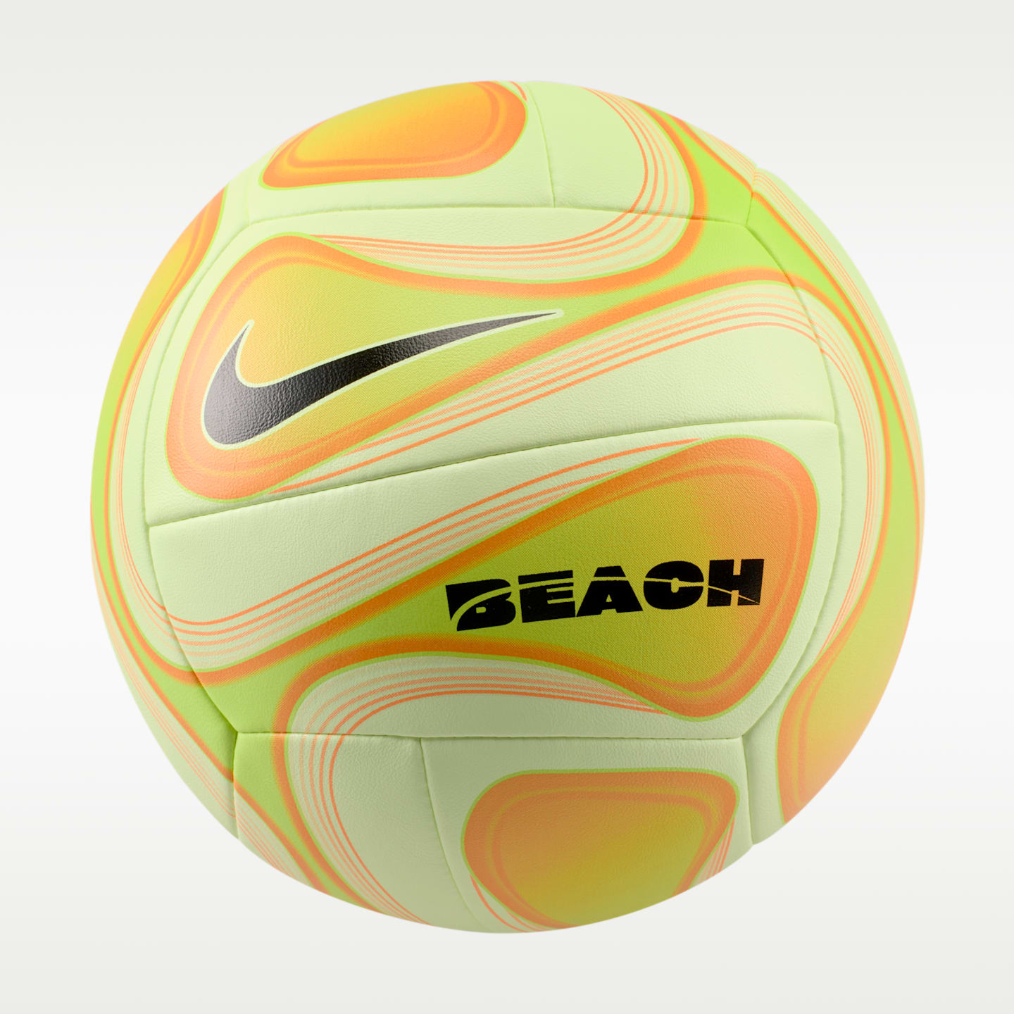 Мяч Nike Beach Outdoor Volleyball, цвет: Кислотно-жёлтый / Чёрный — фото 2