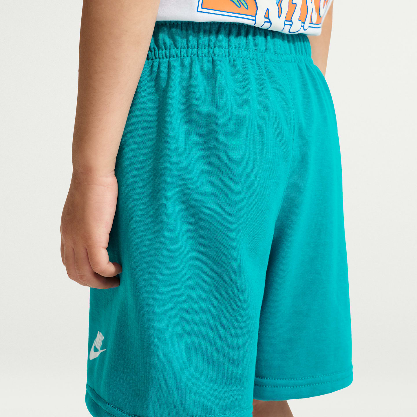 Детский комплект Nike Sportswear Multisport 2-Piece Shorts Set, цвет: Energy — фото 5