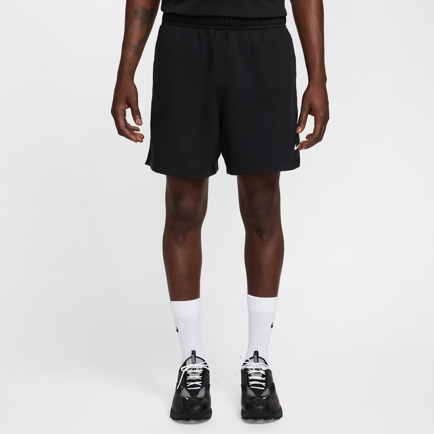 Флисовые шорты Nike Nocta Cardinal, цвет: Чёрный / Бирюзовый — фото 2