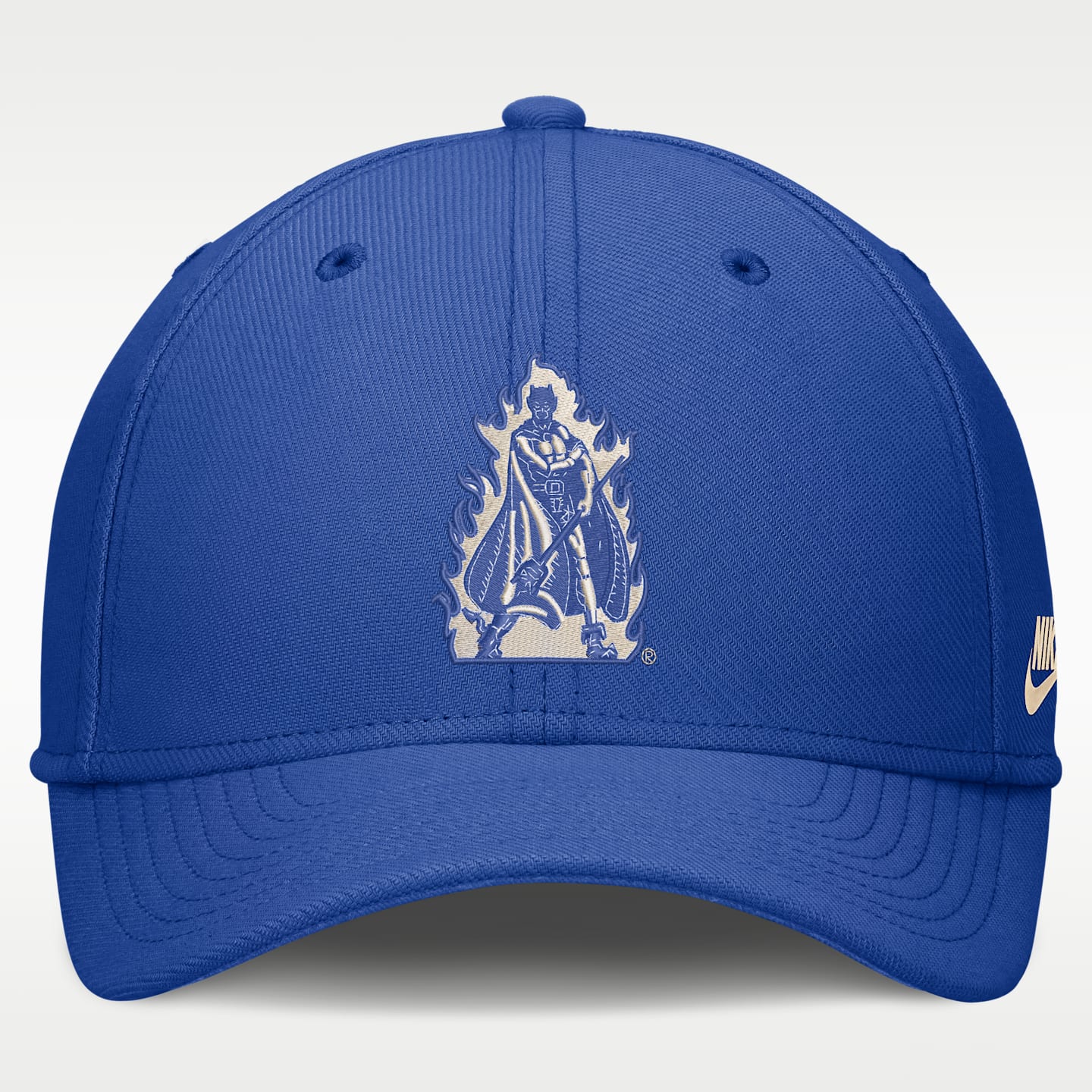 Мужская кепка Nike Duke Legacy Rise Vintage Dri-FIT, цвет: Королевский синий — фото 2