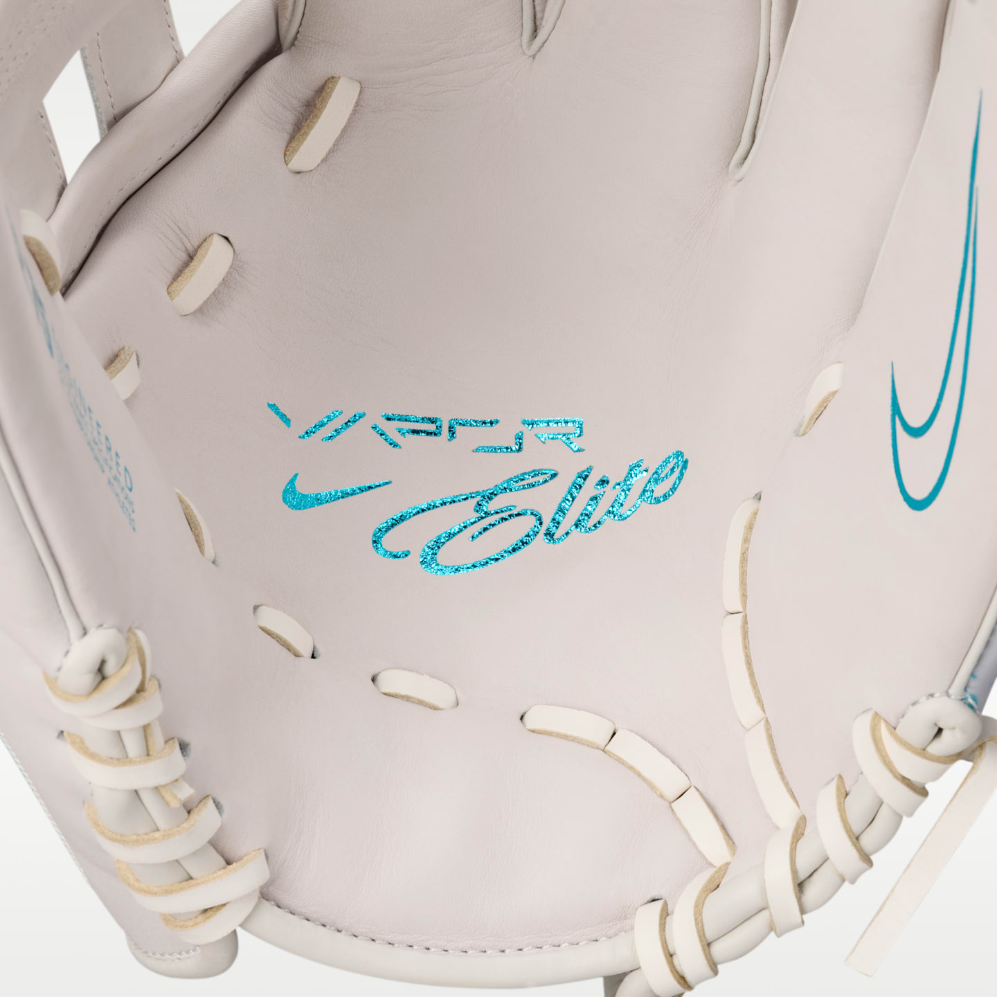 Бейсбольная перчатка Nike Vapor Elite Outfield H-Web для правши, цвет: Белый — фото 4