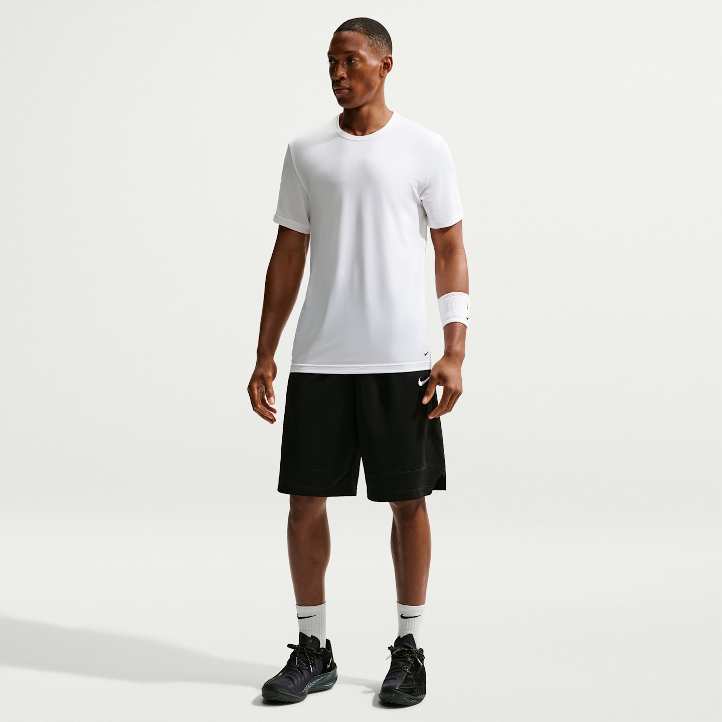 Мужская футболка Nike Elite Breathe Dri-FIT ADV, набор из 2 шт, цвет: Белый — фото 4