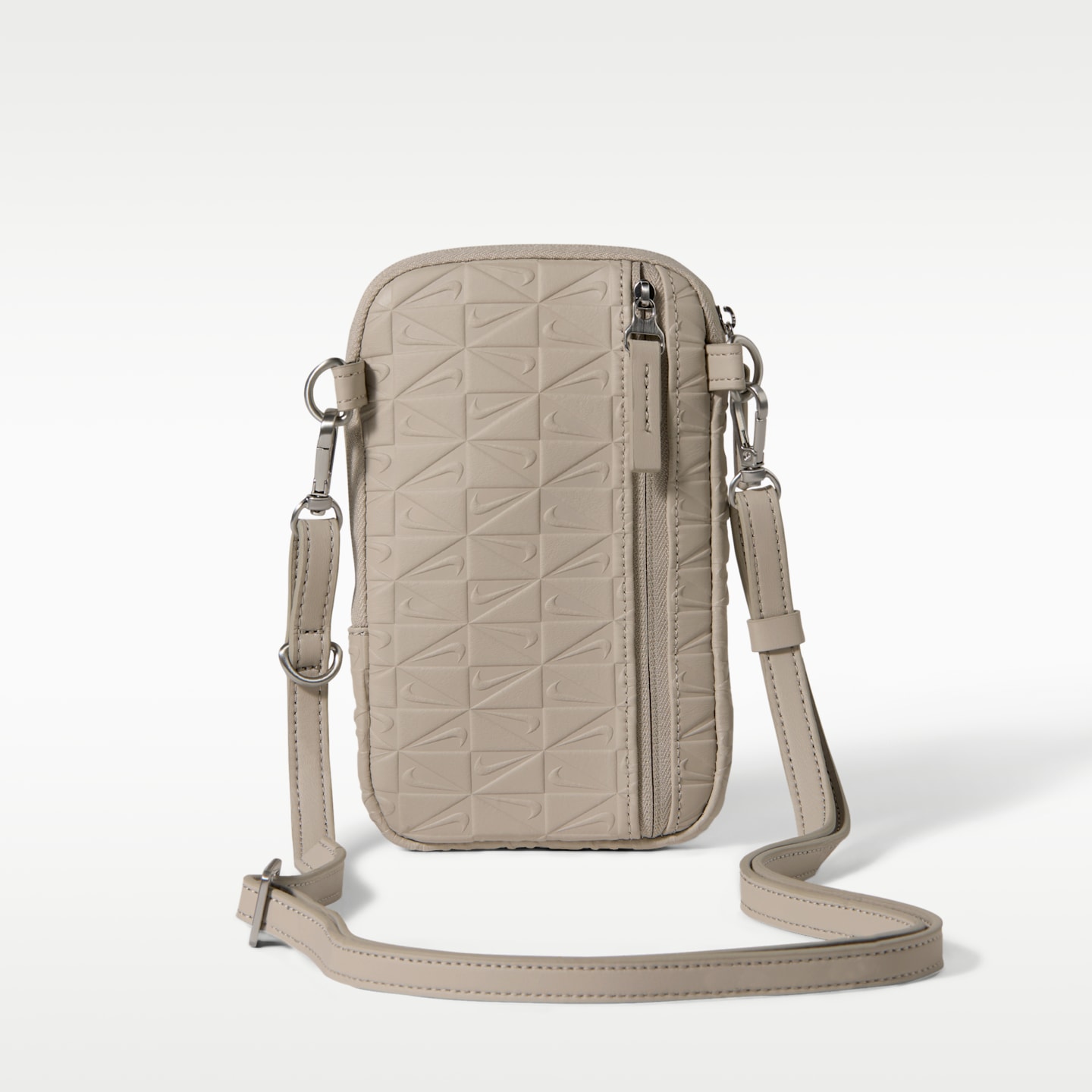 Женские кроссовки Nike Premium Monogram Phone Carrier 2.0, цвет: Кремовый / Чёрный — фото 3