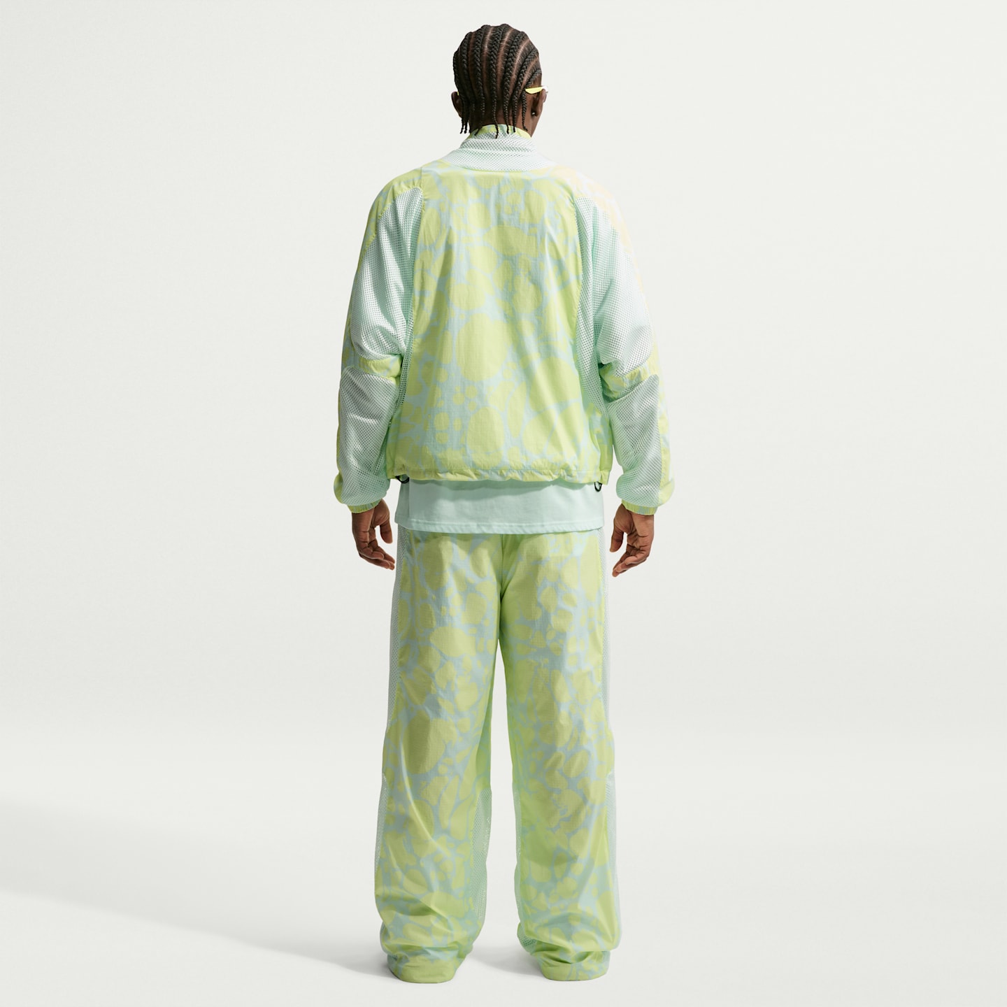 Мужская спортивная куртка Nike Project F.R.O.G. Gooey, цвет: Кислотно-жёлтый / Зелёный — фото 5