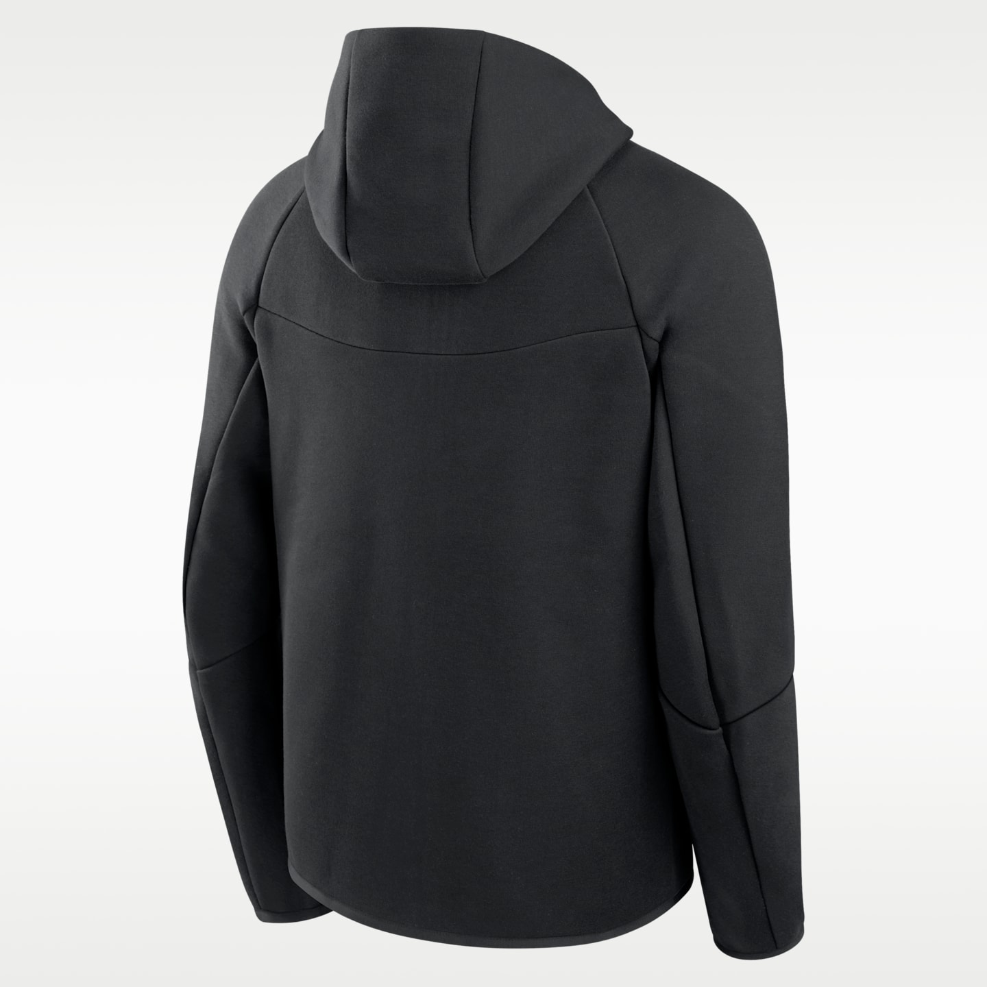 Мужская куртка Nike Washington Commanders Top Billing Tech Fleece Windrunner NFL Full-Zip Hooded, цвет: Чёрный — фото 2