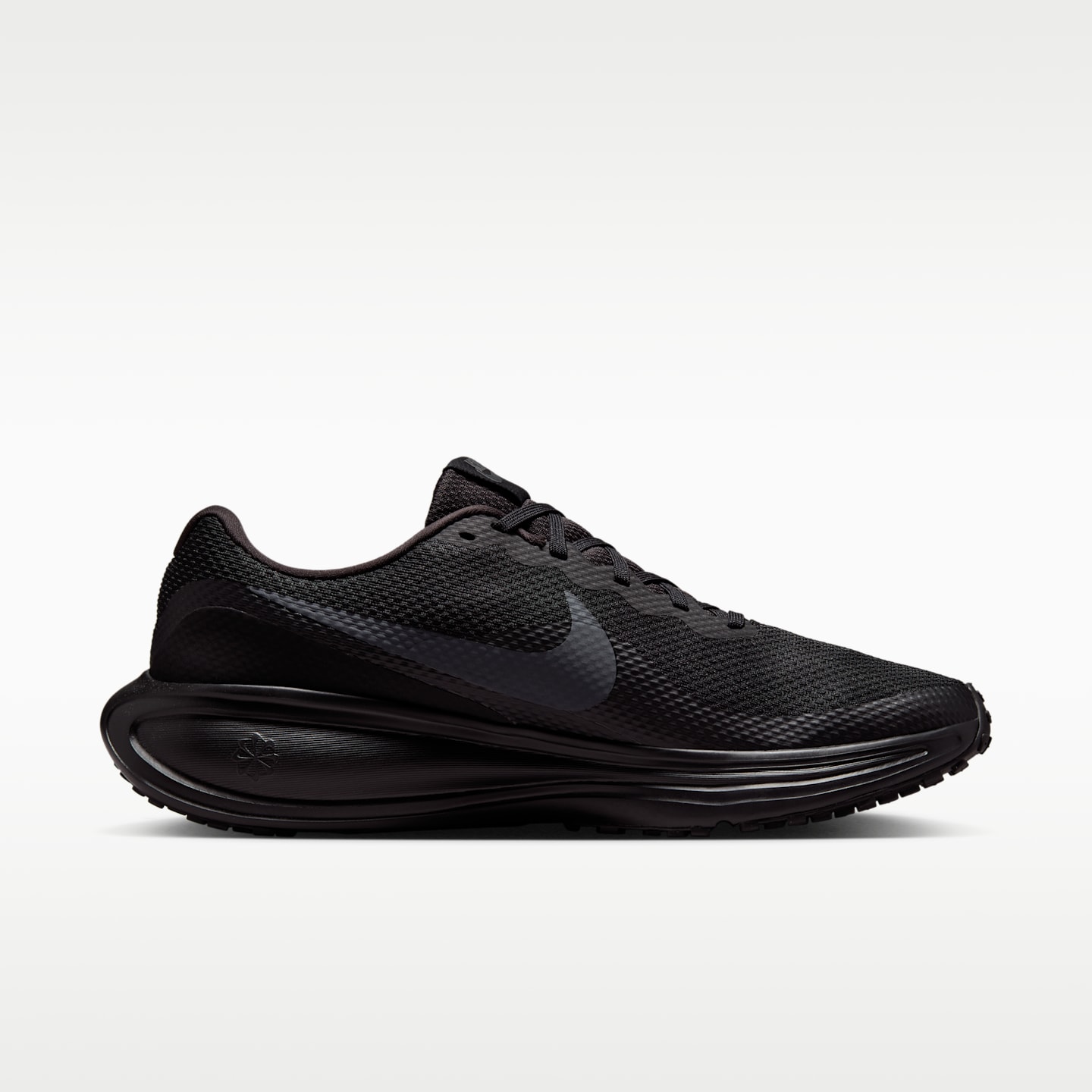Мужские кроссовки Nike Revolution 8 широкие, цвет: Чёрный / Антрацитовый — фото 3