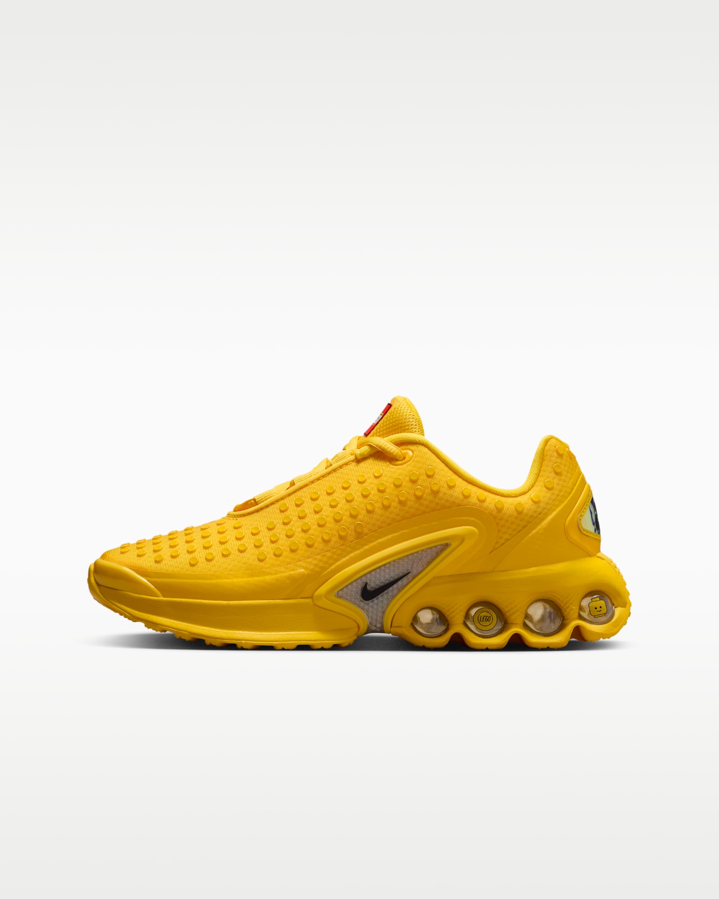 Детские кроссовки Nike Air Max Dn x LEGO® Collection, цвет: Жёлтый / Кислотно-жёлтый — фото 13