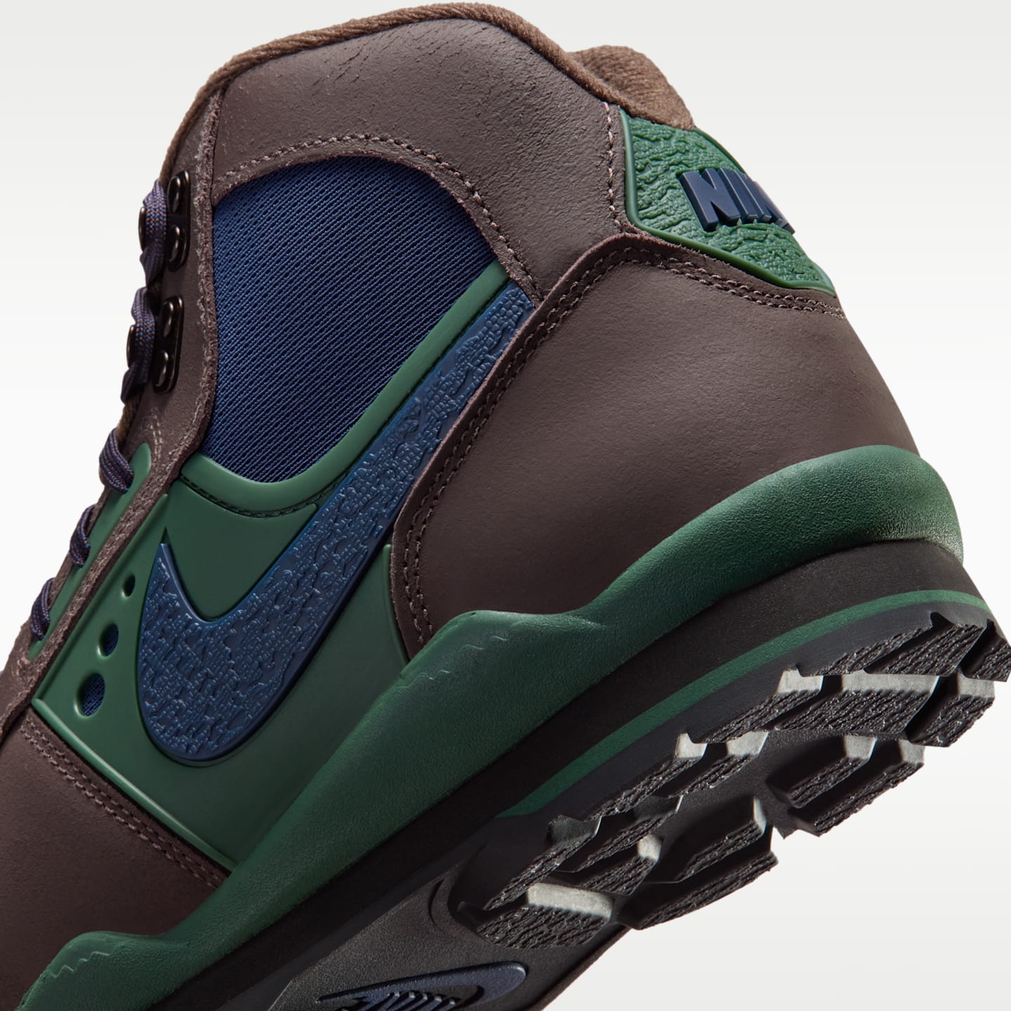 Мужские кроссовки Nike Air Baltoro SP, цвет: Коричневый / Тёмно-синий — фото 8