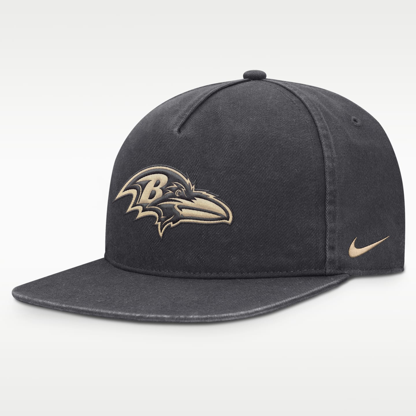 Мужская регулируемая бейсболка Nike Baltimore Ravens Primetime Pro NFL, цвет: Антрацитовый — фото 1
