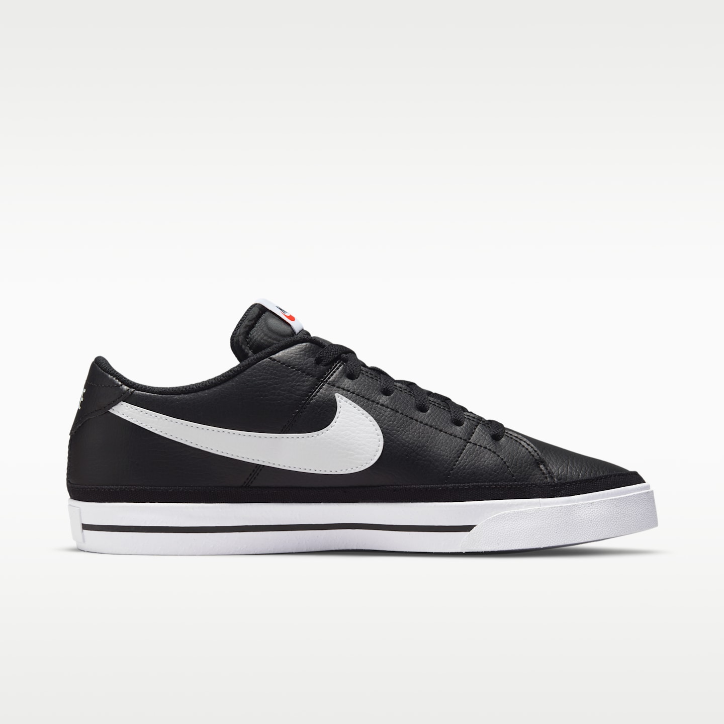 Мужские кроссовки Nike Court Legacy, цвет: Чёрный / Белый — фото 3