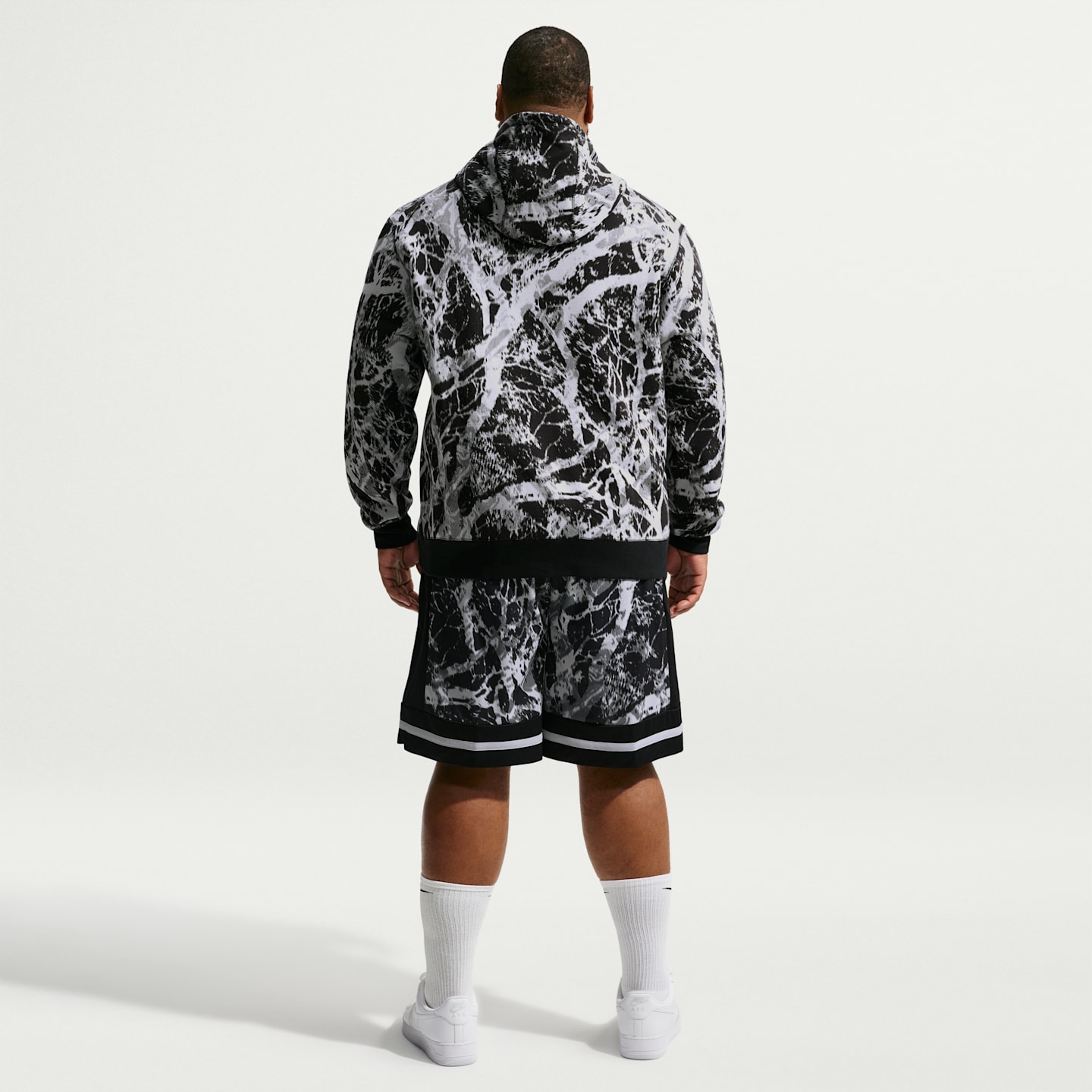 Мужское баскетбольное худи Nike Ja Club, цвет: Чёрный — фото 11