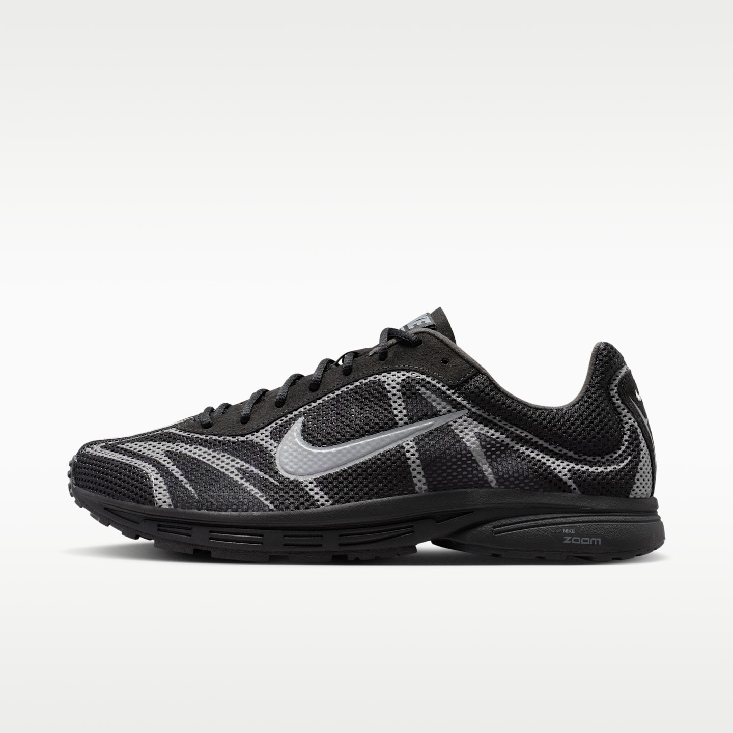 Женские кроссовки Nike Zoom Streak 3, цвет: Чёрный / Дымчатый серый — фото 1