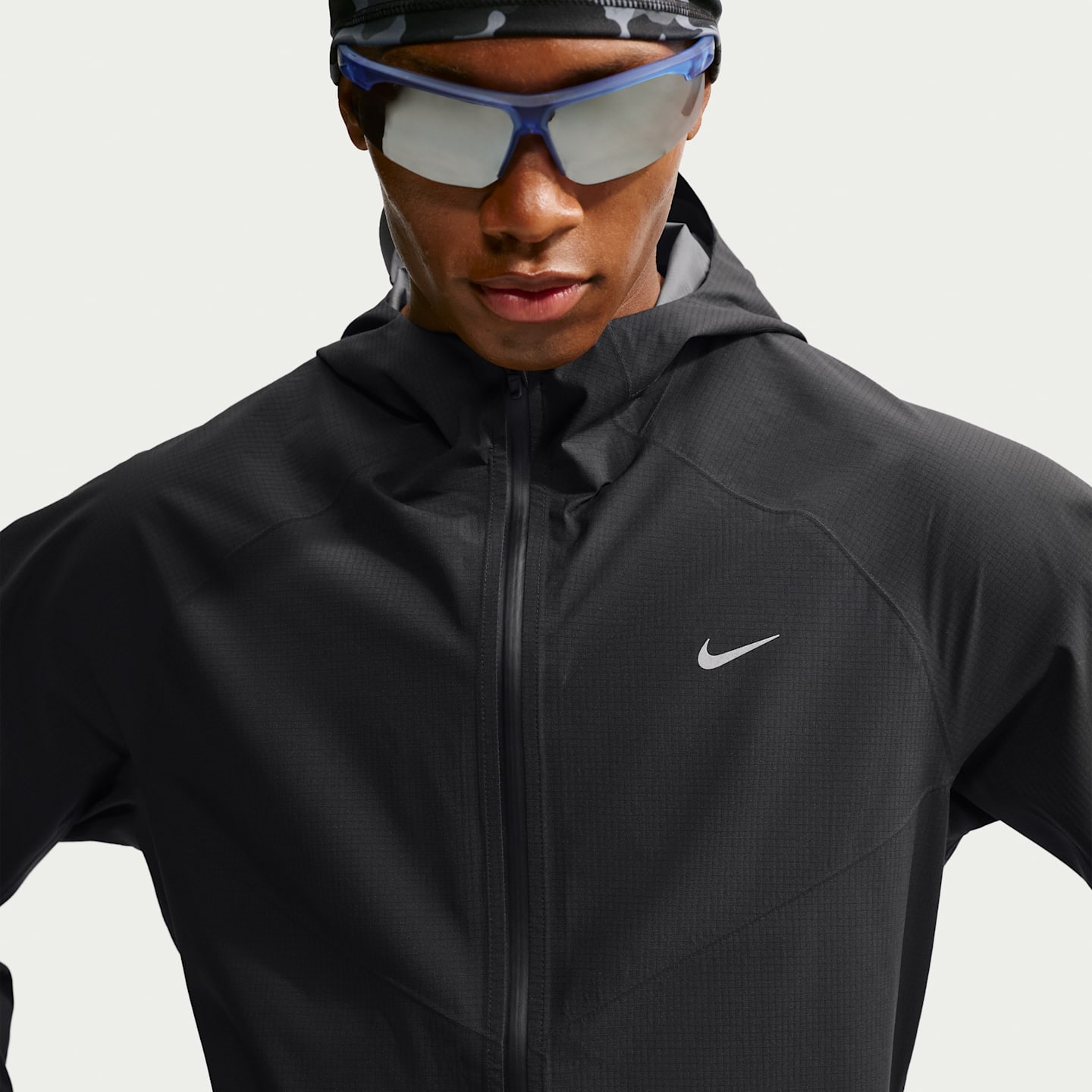 Мужская куртка Nike Stride Storm-FIT ADV Waterproof Running, цвет: Чёрный — фото 3