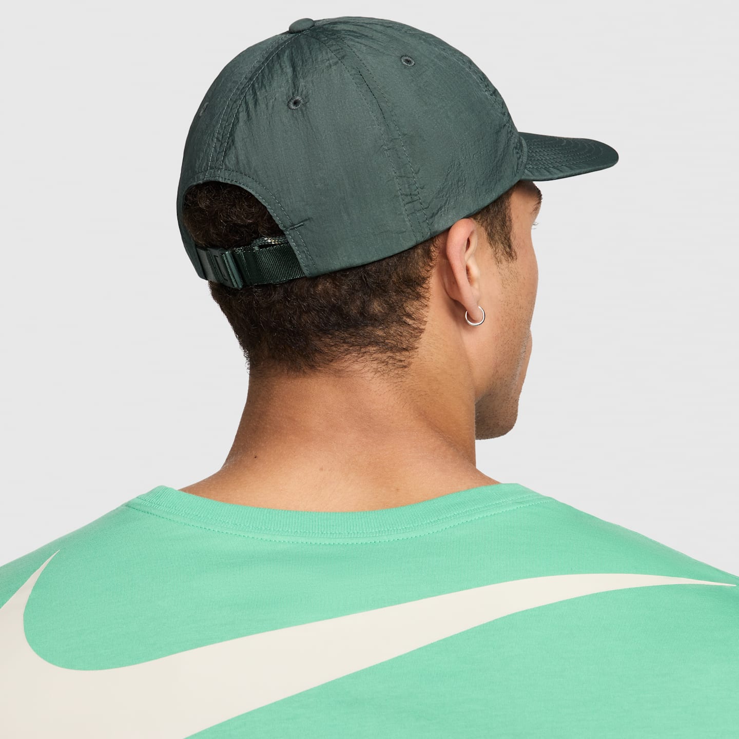 Кепка Nike Club неструктурированная с прямым козырьком, цвет: Зелёный — фото 2