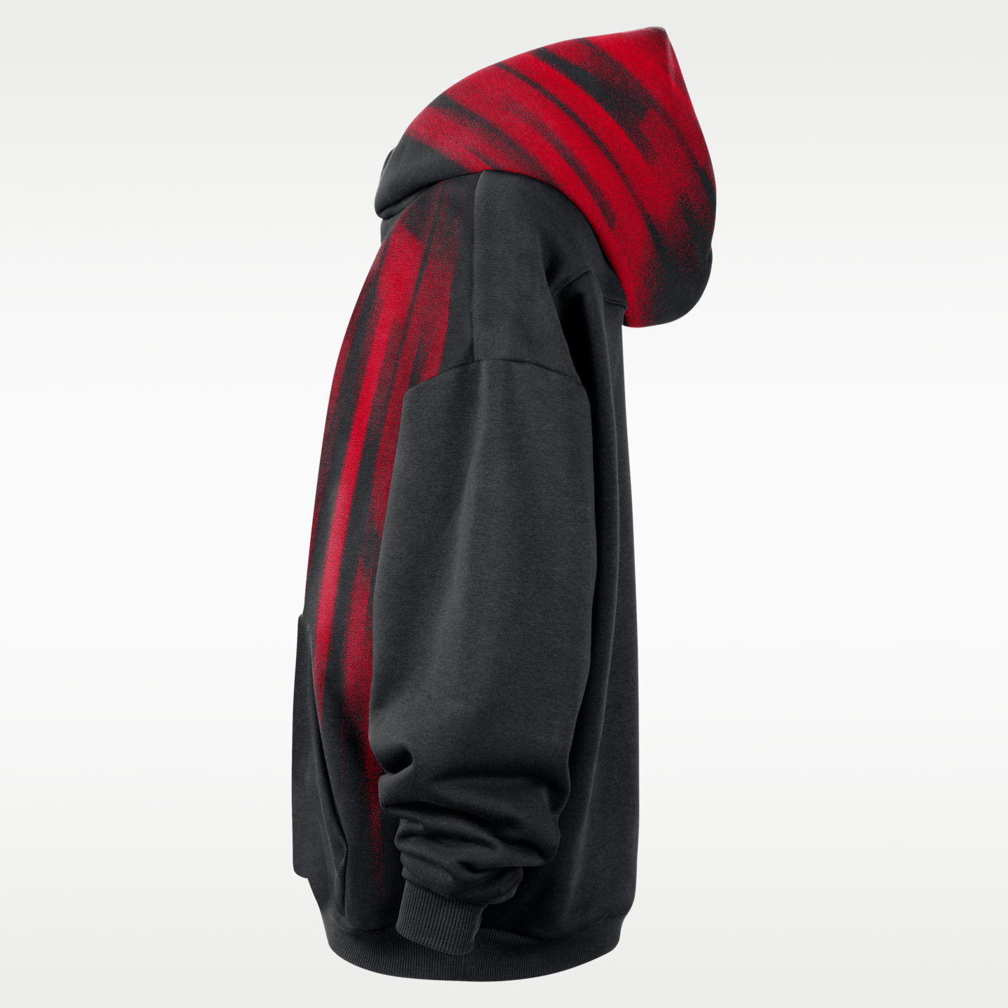 Мужское худи Nike Houston Rockets Standard Issue Therma-FIT Fleece Basketball, цвет: Чёрный / Белый — фото 3