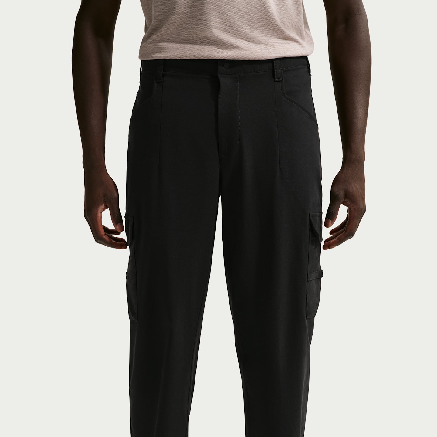 Мужские брюки для гольфа Nike Fairway Fresh Dri-FIT свободного кроя, цвет: Чёрный — фото 2