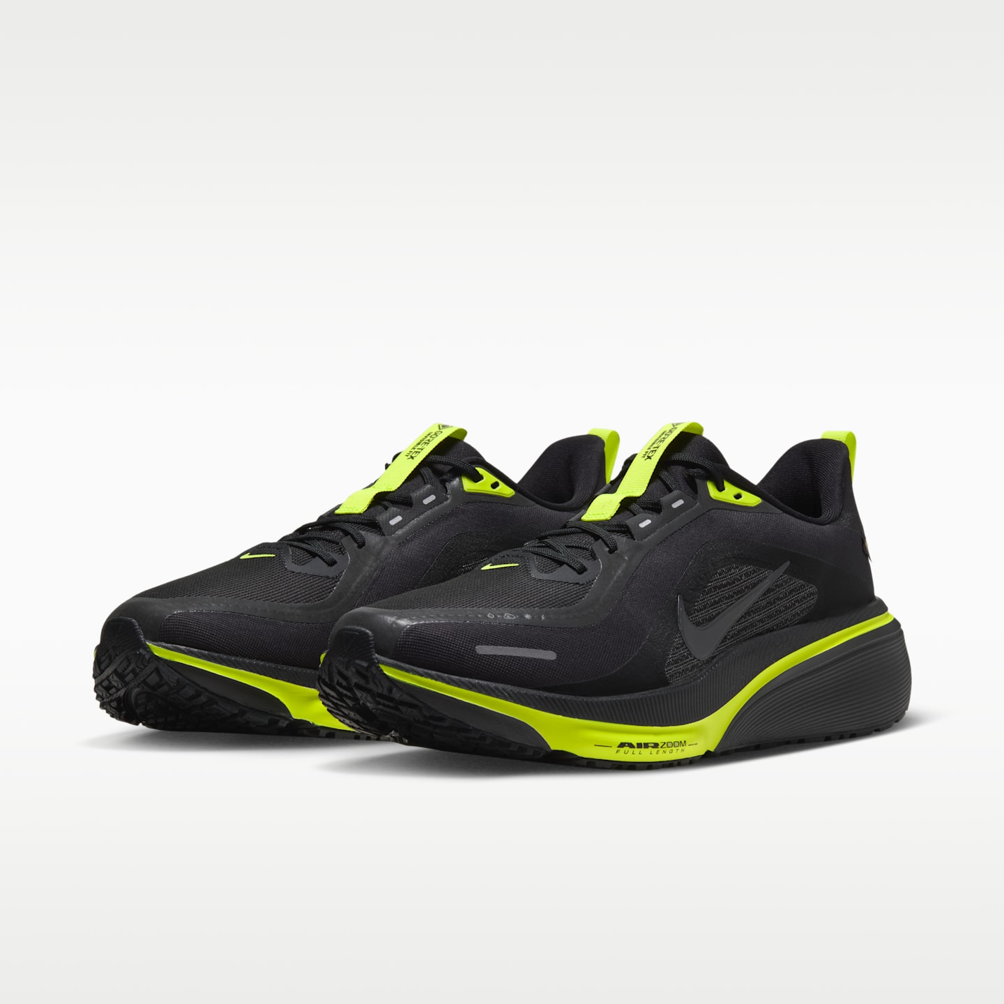 Мужские кроссовки Nike Pegasus 42 GORE-TEX Waterproof Road Running, цвет: Чёрный / Лимонный — фото 5