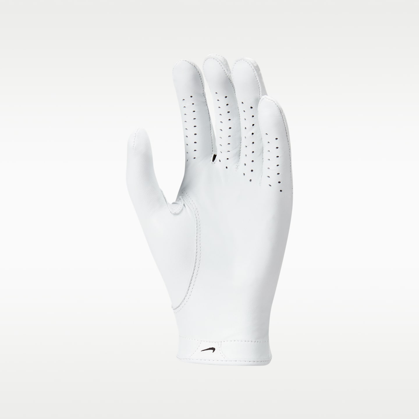 Мужская перчатка для гольфа Nike Tour Classic 4, левая, стандартный размер, цвет: Жемчужный белый / Чёрный — фото 2