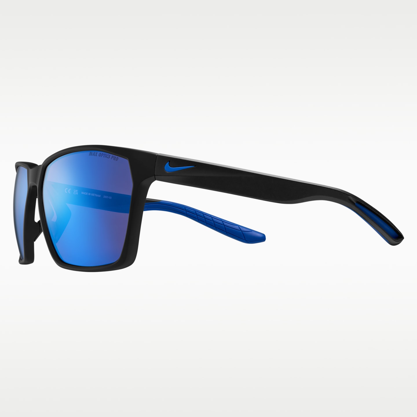 Солнцезащитные очки Nike Maverick Team Road Tint, цвет: Чёрный / Синий — фото 5