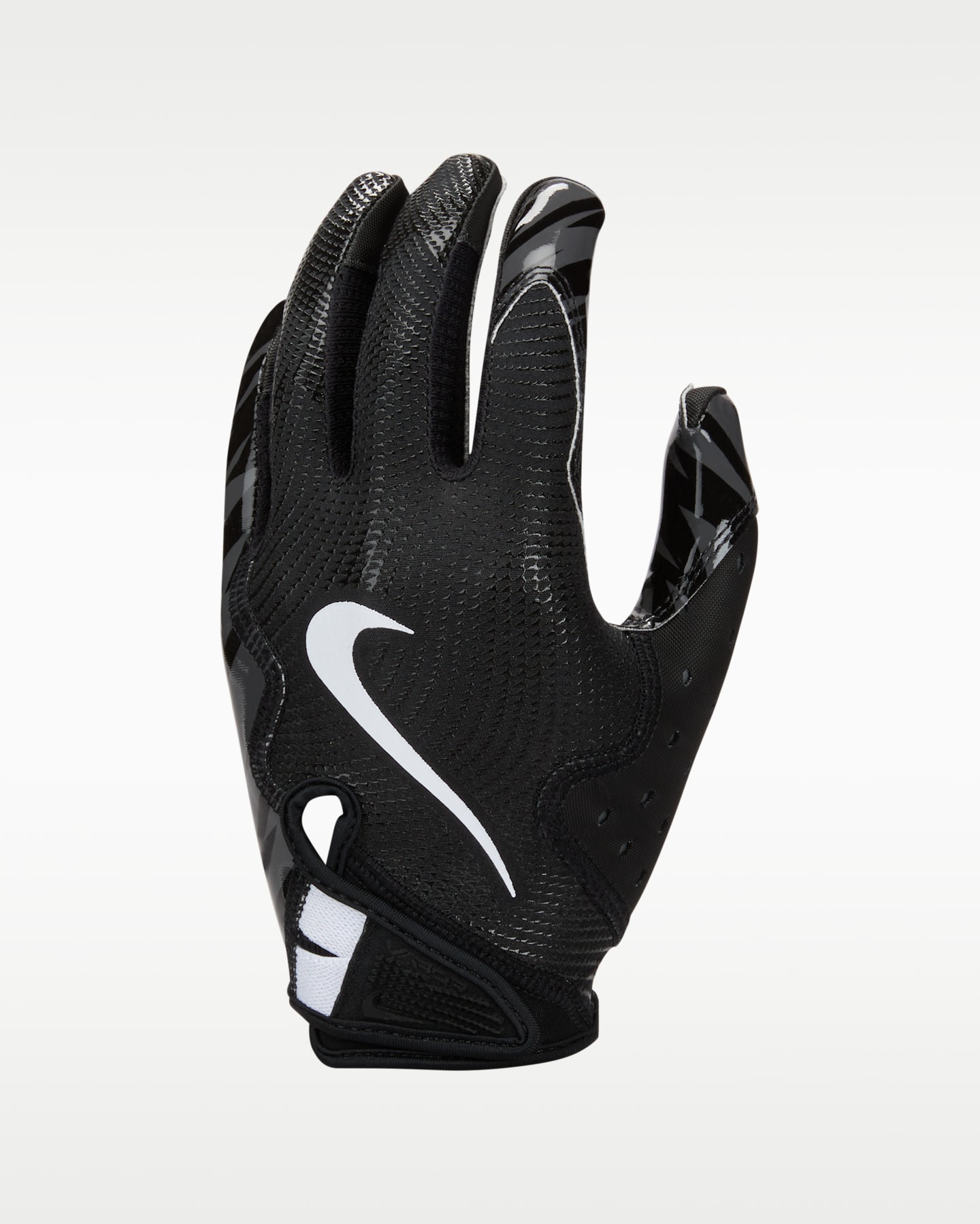 Женские перчатки для американского футбола Nike Vapor Jet 8.0, 1 пара, цвет: Чёрный — фото 3