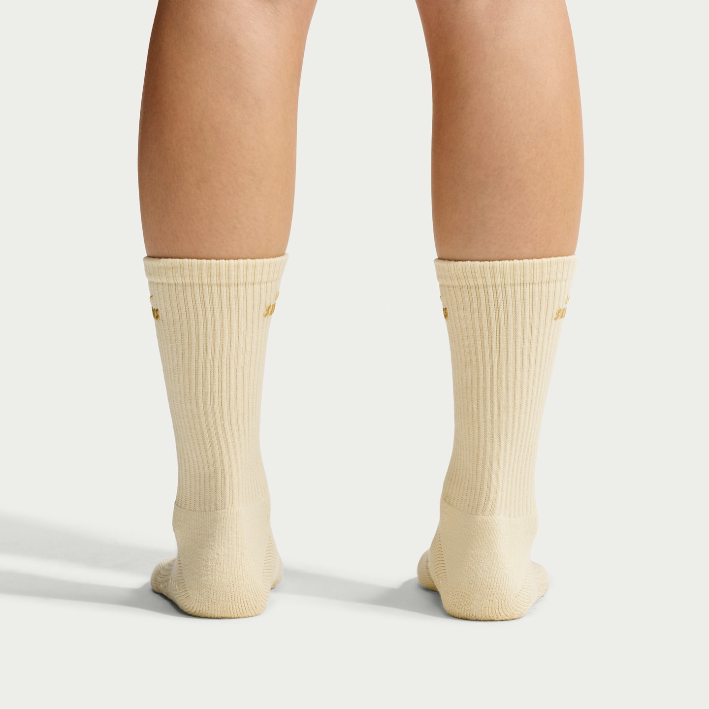 Носки для пилатеса NikeSKIMS Dri-FIT с противоскользящим покрытием, 1 пара, цвет: Лимонный — фото 3
