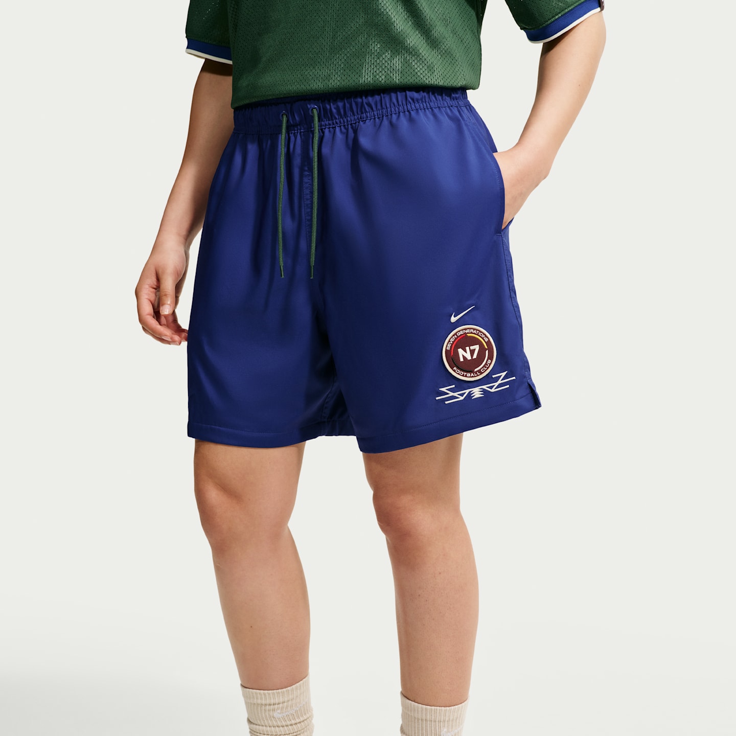 Шорты Nike Sportswear Club N7, цвет: Глубокий королевский синий — фото 3