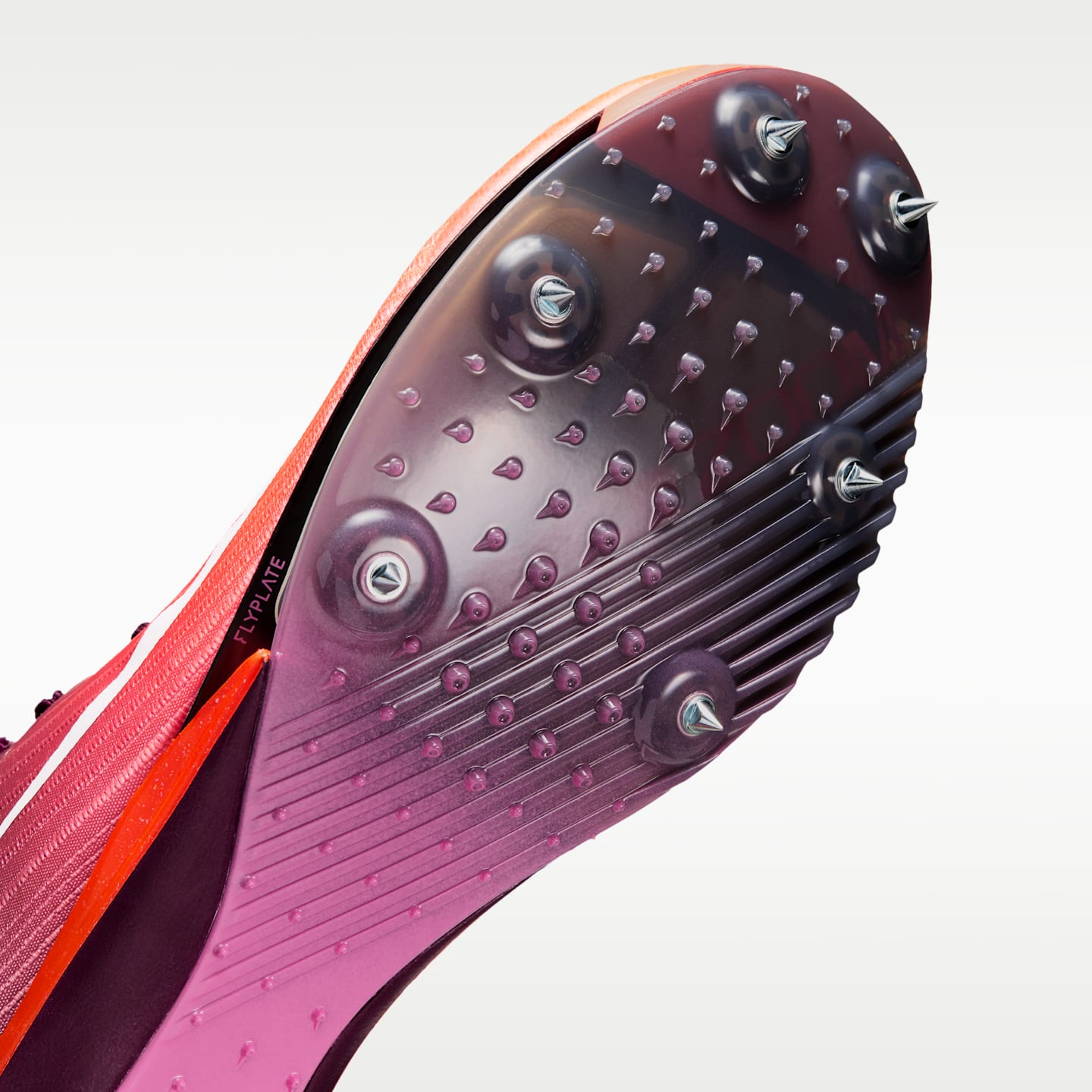 Мужские кроссовки Nike Maxfly 2 Track & Field Sprinting Spikes, цвет: Бордо / Яркий малиновый — фото 7