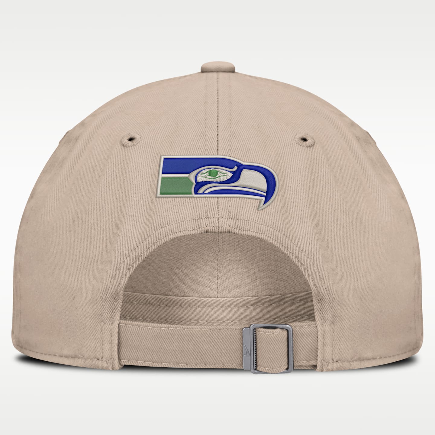 Мужская кепка Nike Seattle Seahawks Rewind Club NFL Adjustable Hat, цвет: Песочный — фото 2