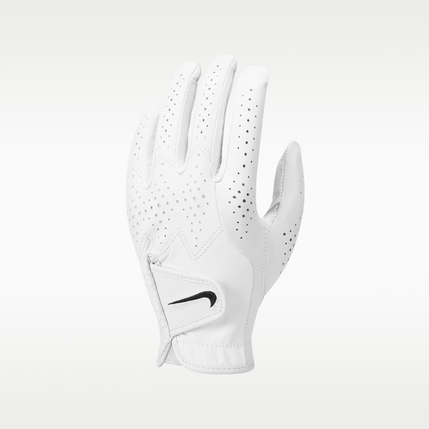 Женская перчатка для гольфа Nike Tour Classic 4, левая, цвет: Жемчужный белый / Чёрный — фото 1