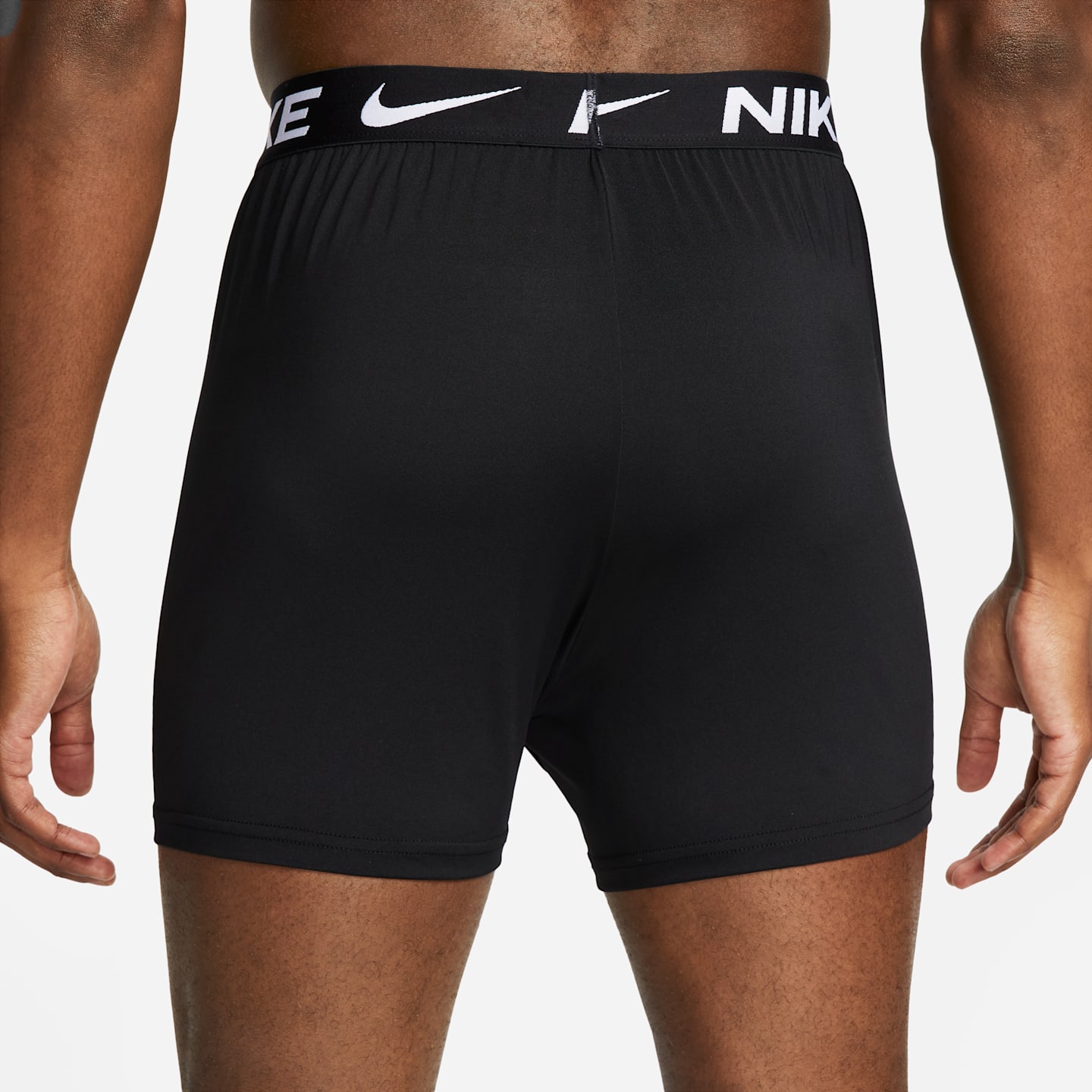 Трусы-боксеры Essential Micro Dri-FIT для мужчин, 3 шт. — Nike, цвет: Чёрный — фото 3