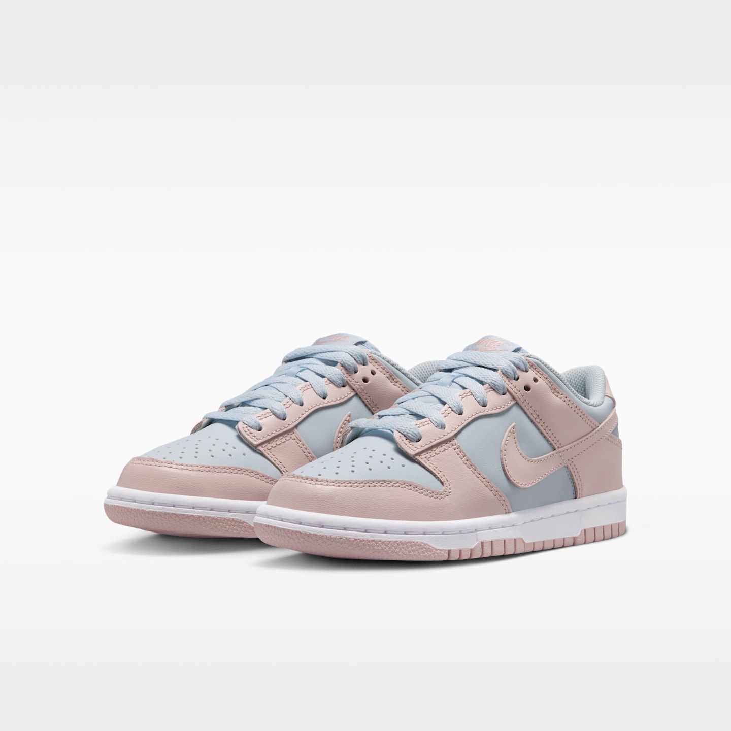 Детские кроссовки Nike Dunk Low Baby/Toddler Shoes, цвет: Белый / Красный, вариант 1 — фото 5