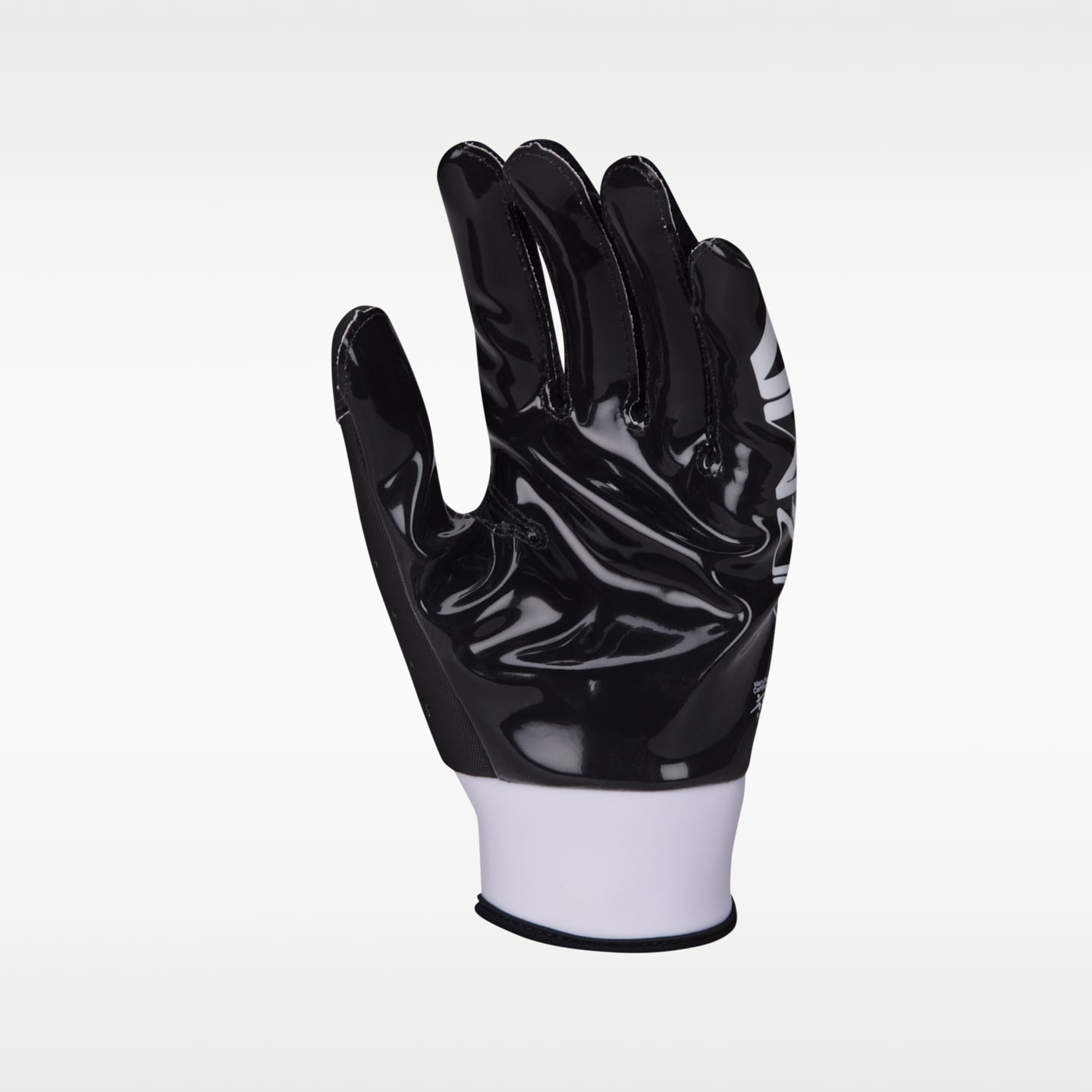 Детские перчатки для американского футбола Nike Vapor Jet 9.0, 1 пара, цвет: Чёрный / Белый — фото 2