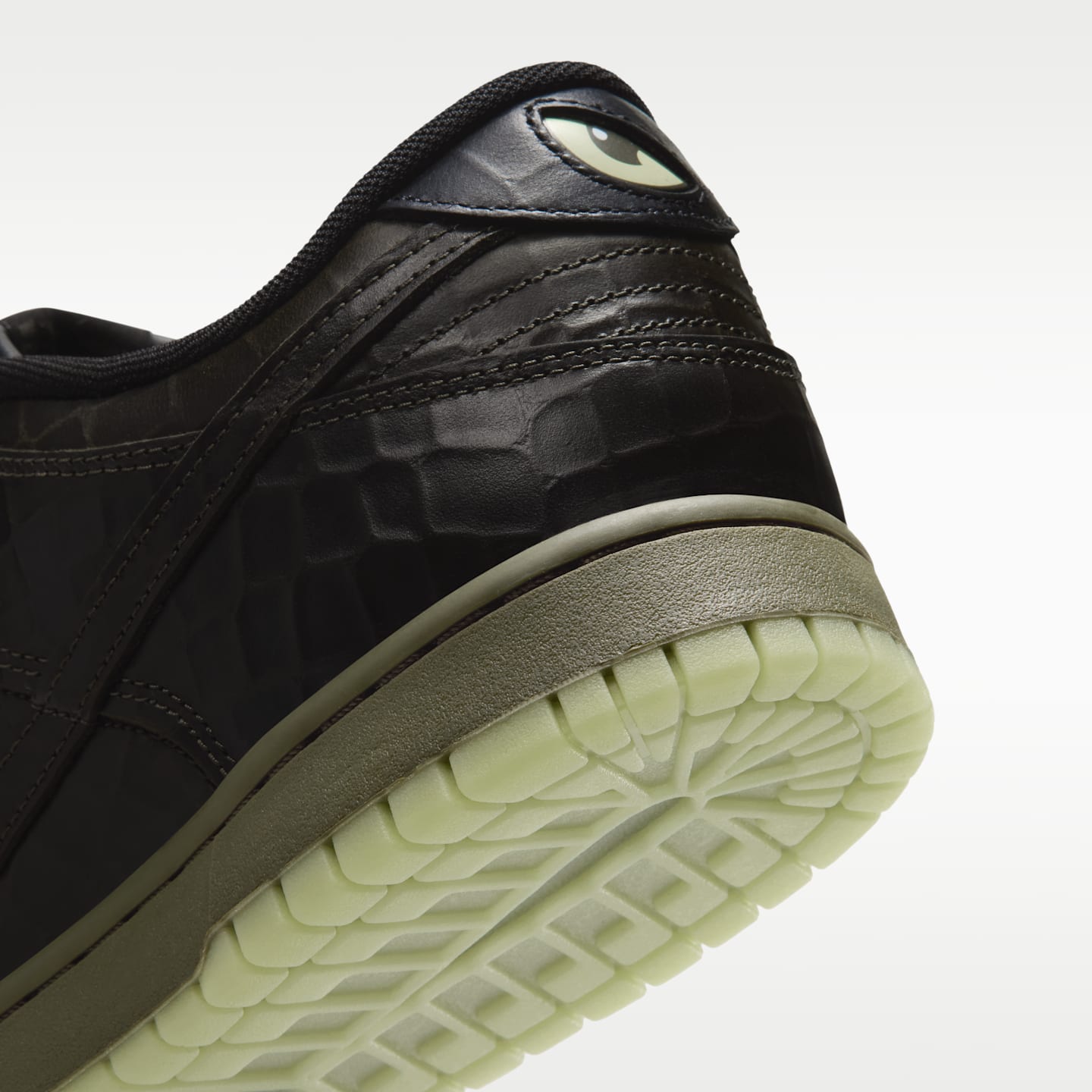 Мужские кроссовки Nike Dunk Low Premium Halloween, цвет: Зелёный / Чёрный — фото 8