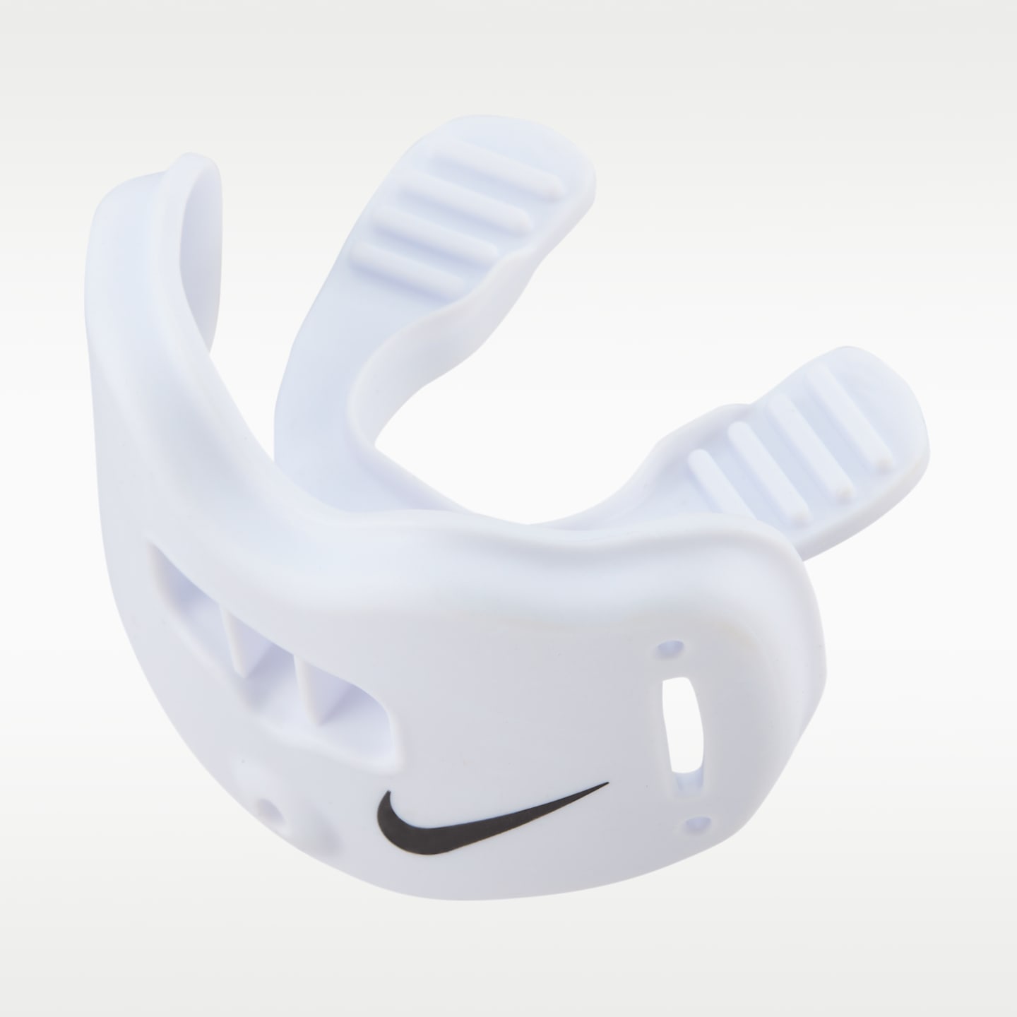 Детская капа с защитой губ для американского футбола Nike Alpha 2.0, цвет: Белый — фото 1