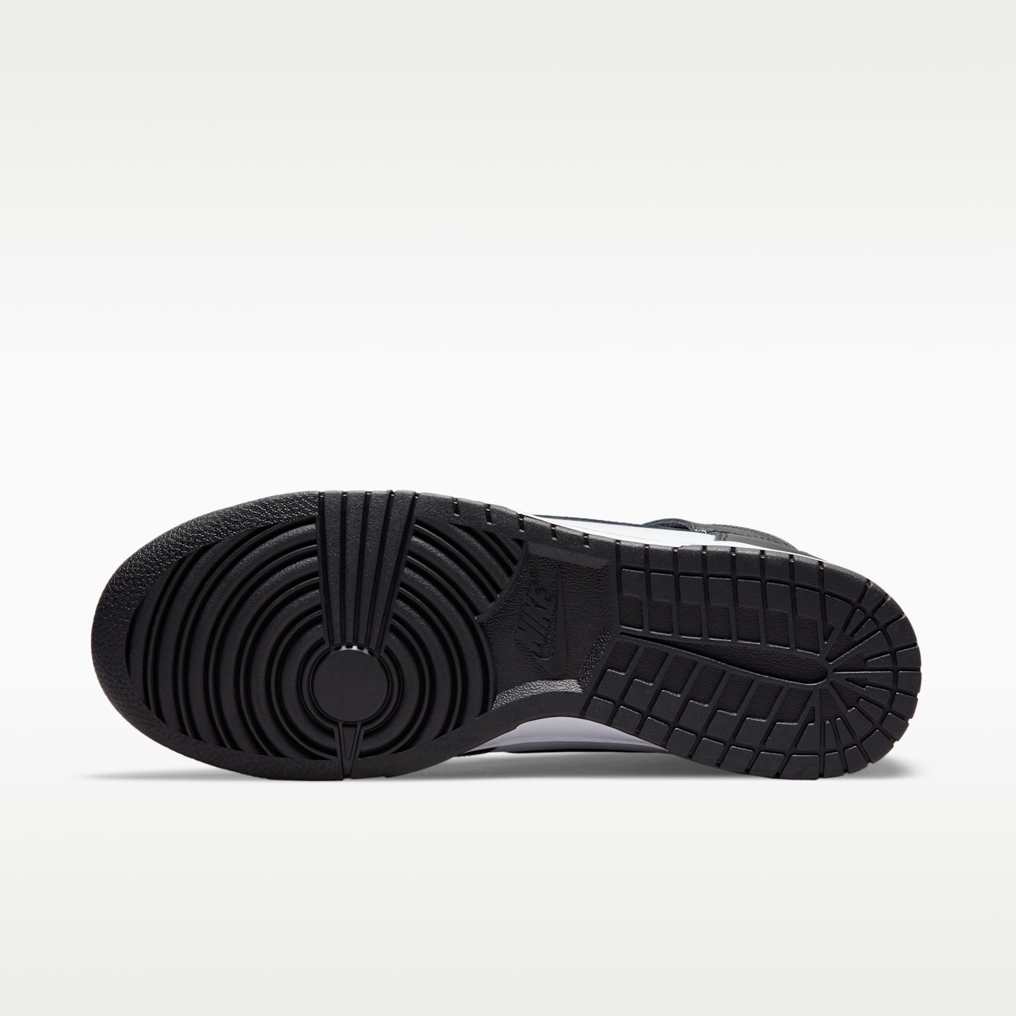 Мужские кроссовки Nike Dunk High Retro, цвет: Белый / Оранжевый — фото 2