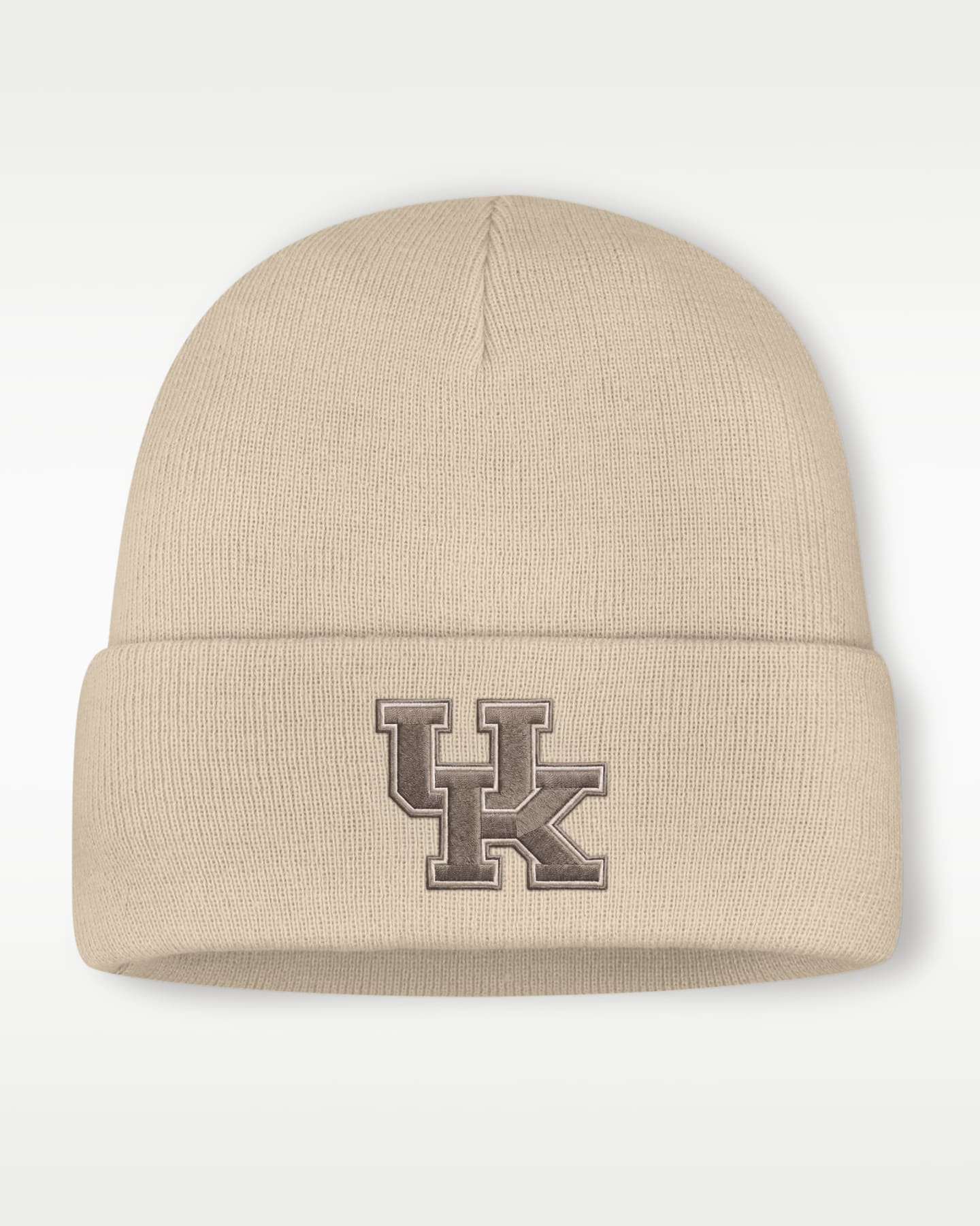 Мужская шапка-бини Nike College Kentucky с отворотом, цвет: Натуральный — фото 3