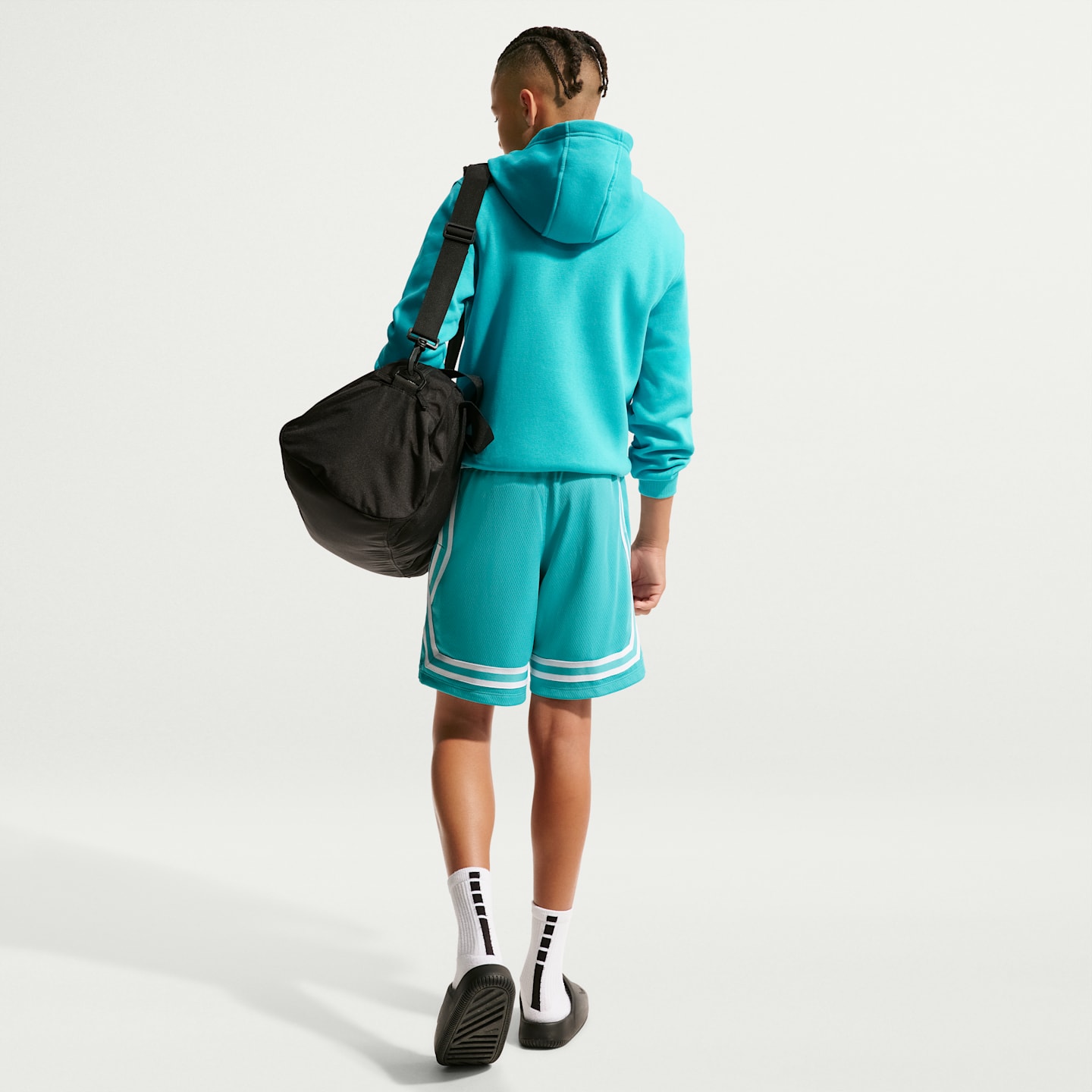 Детские баскетбольные шорты Nike Sabrina Crossover Dri-FIT, цвет: Белый — фото 6
