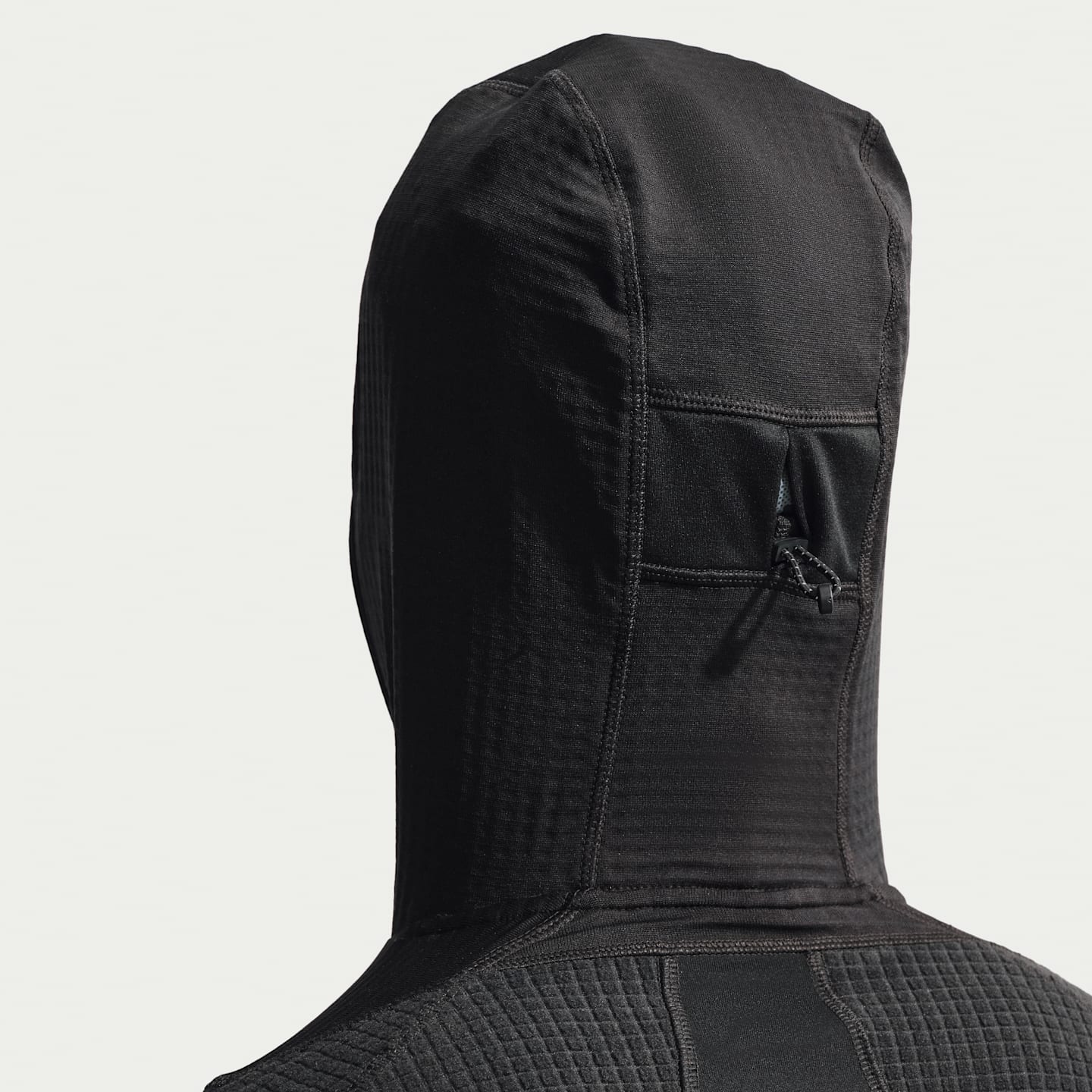 Мужской утеплённый беговой промежуточный слой Nike Stride Therma-FIT, цвет: Чёрный — фото 6