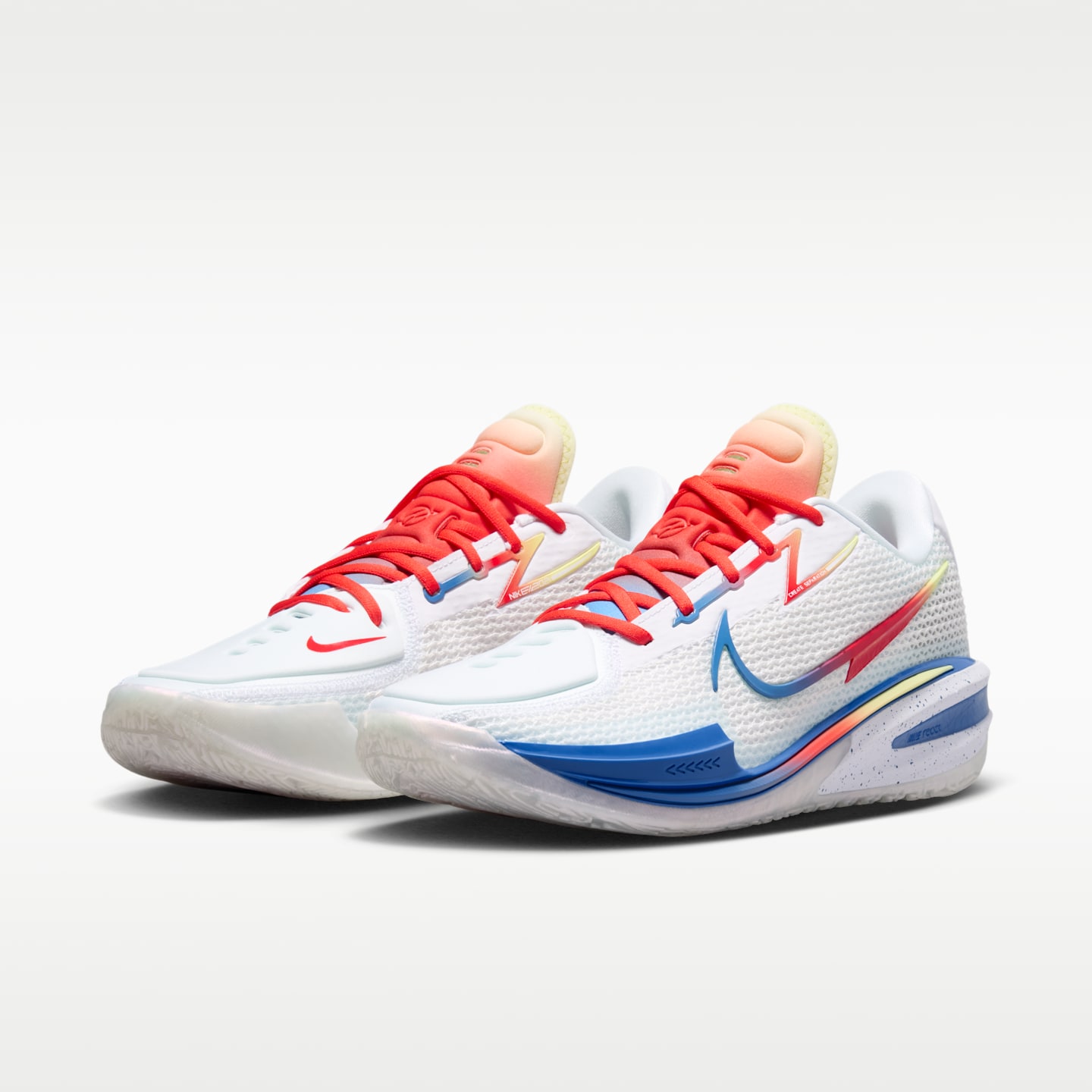 Мужские кроссовки Nike G.T. Cut "Dylan Harper x Titan" Basketball, цвет: Белый / Красный — фото 5