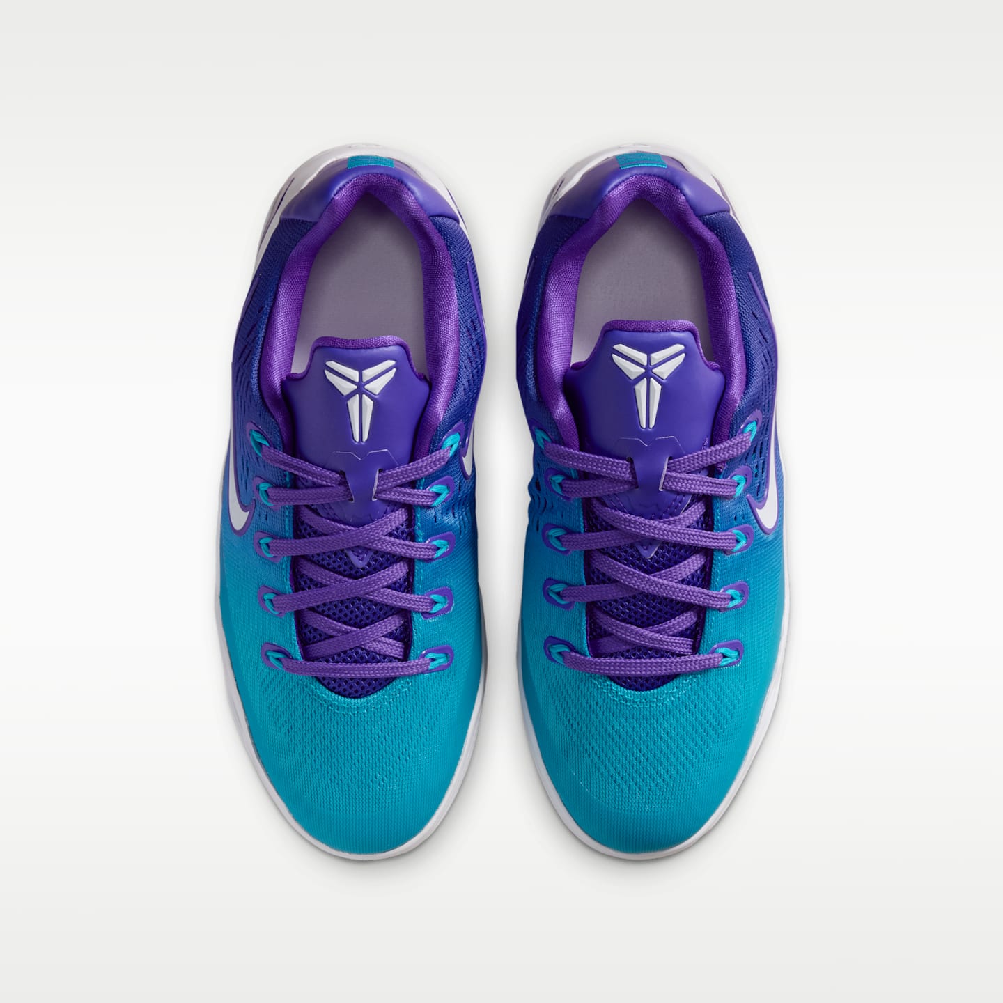 Детские кроссовки Nike Kobe IX Big Kids' Basketball, цвет: Фиолетовый / Белый — фото 4