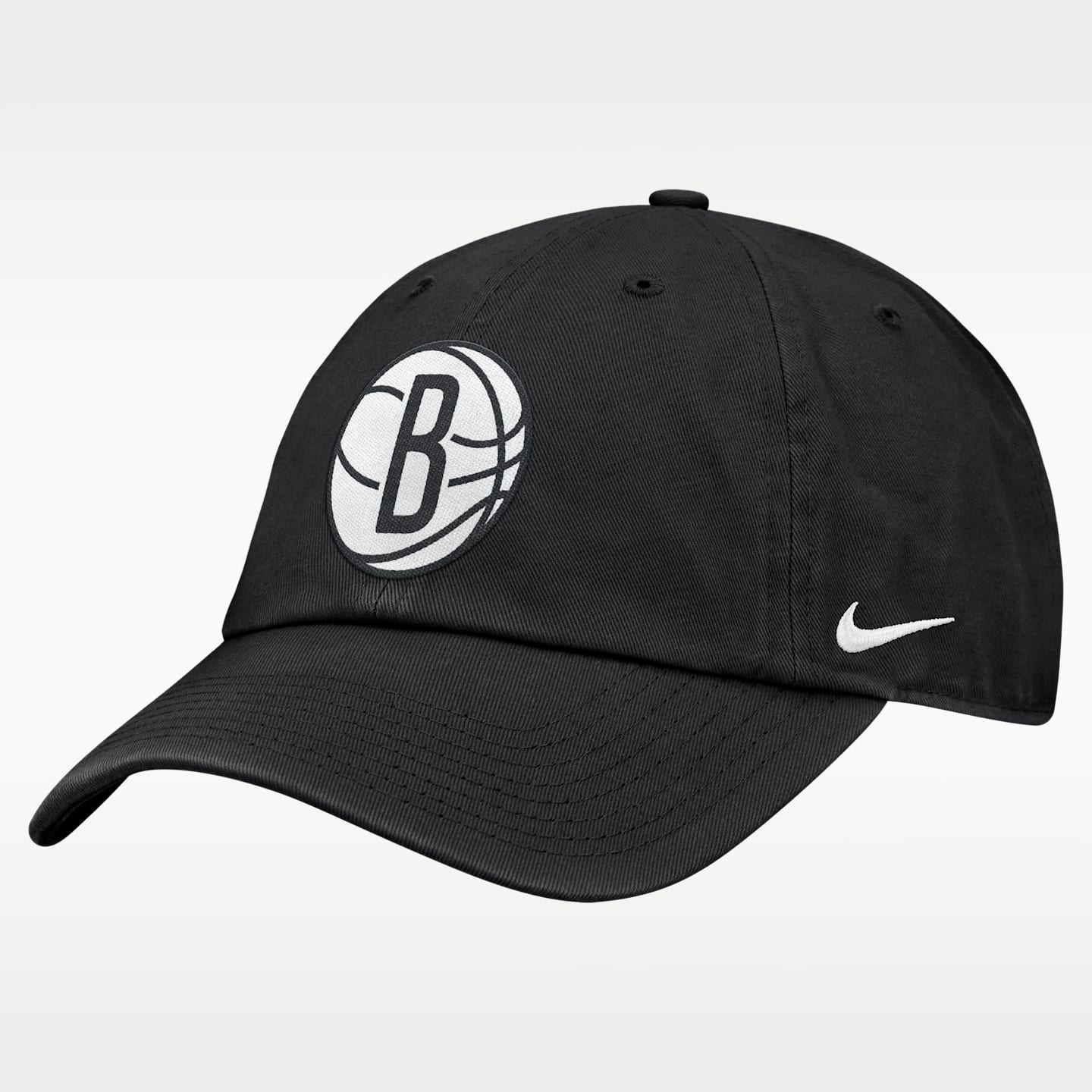 Кепка Nike Brooklyn Nets Club NBA Hardwoods, цвет: Чёрный — фото 1