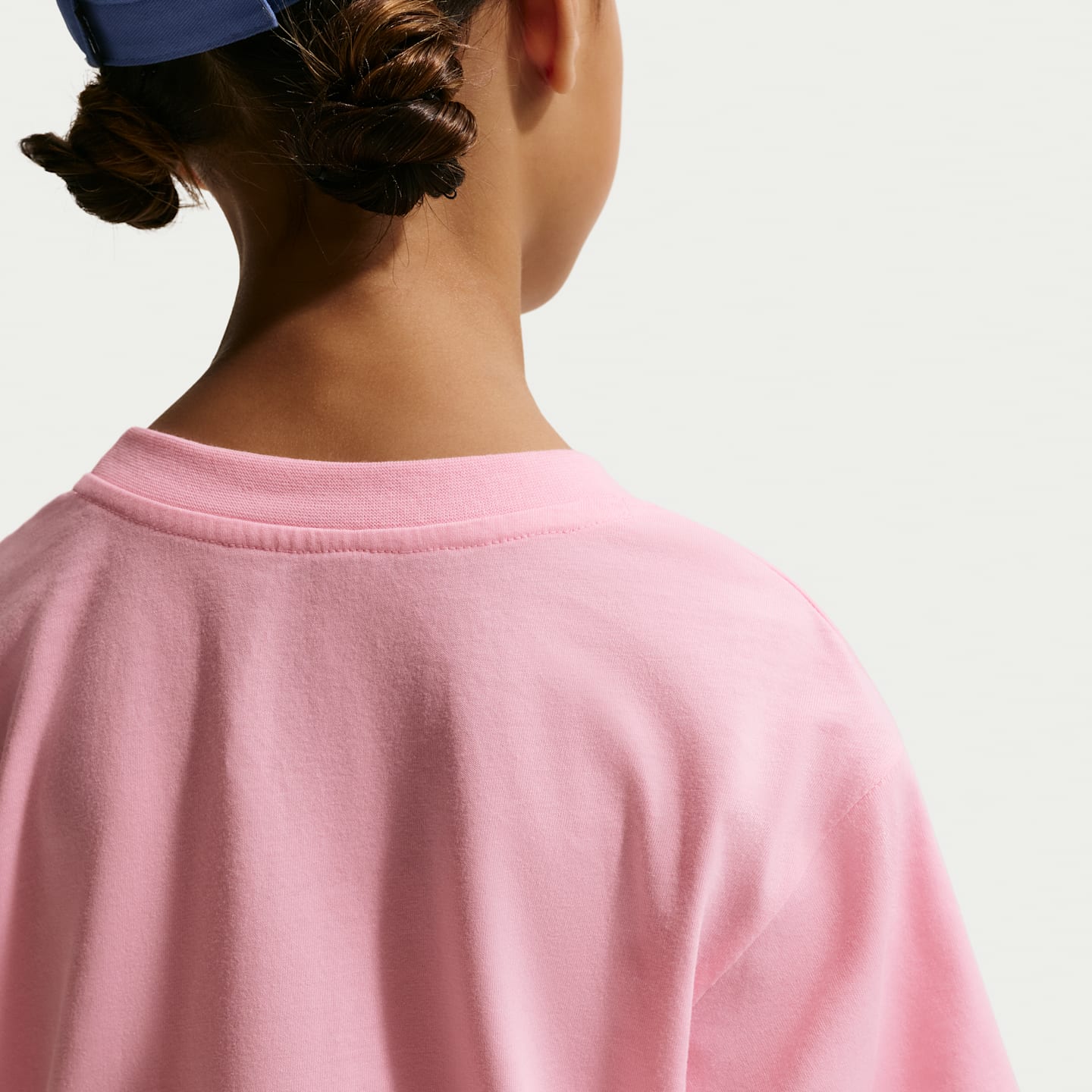 Детская футболка Nike Club Boxy, цвет: Розовый — фото 2