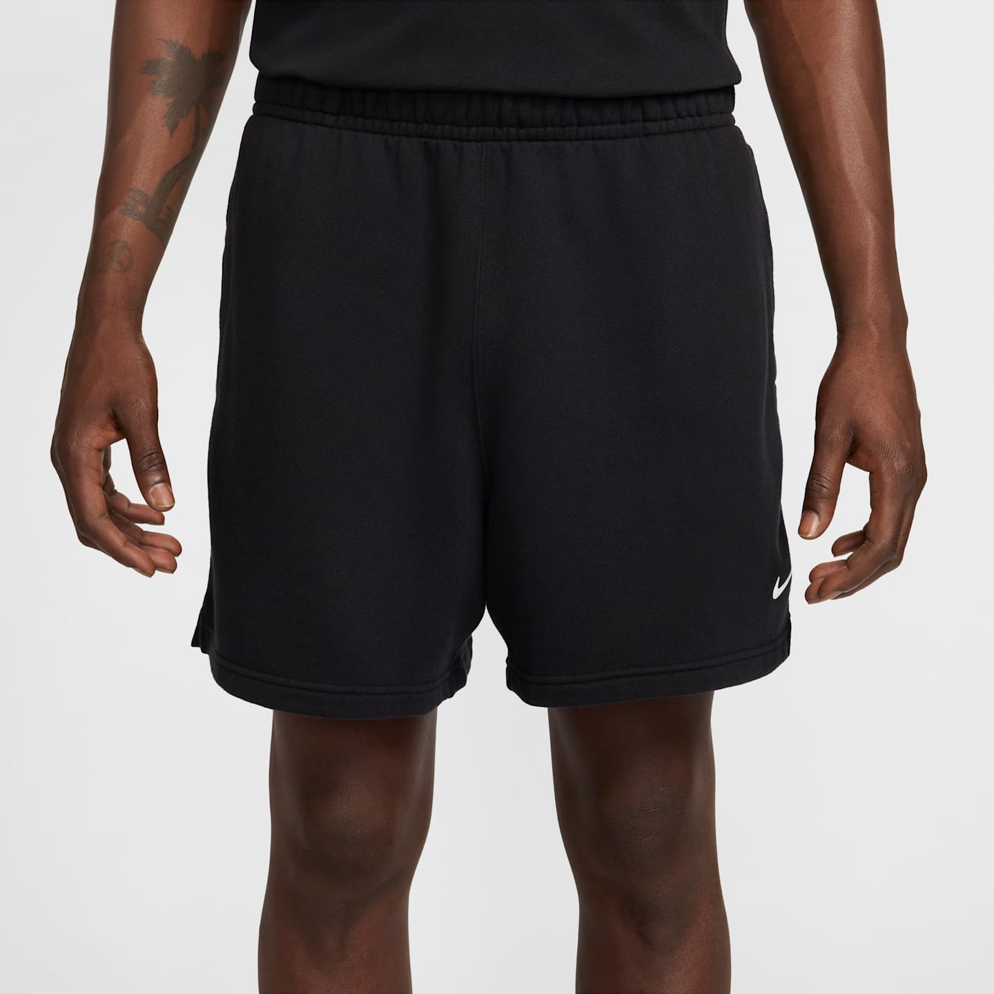 Флисовые шорты Nike Nocta Cardinal, цвет: Чёрный / Бирюзовый — фото 4